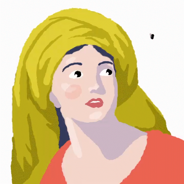 Emma, peinture digitale, 2021