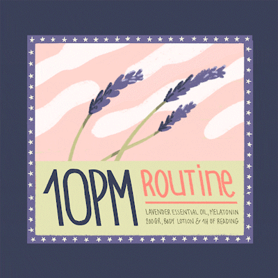 10 PM routine, peinture digitale, 2024