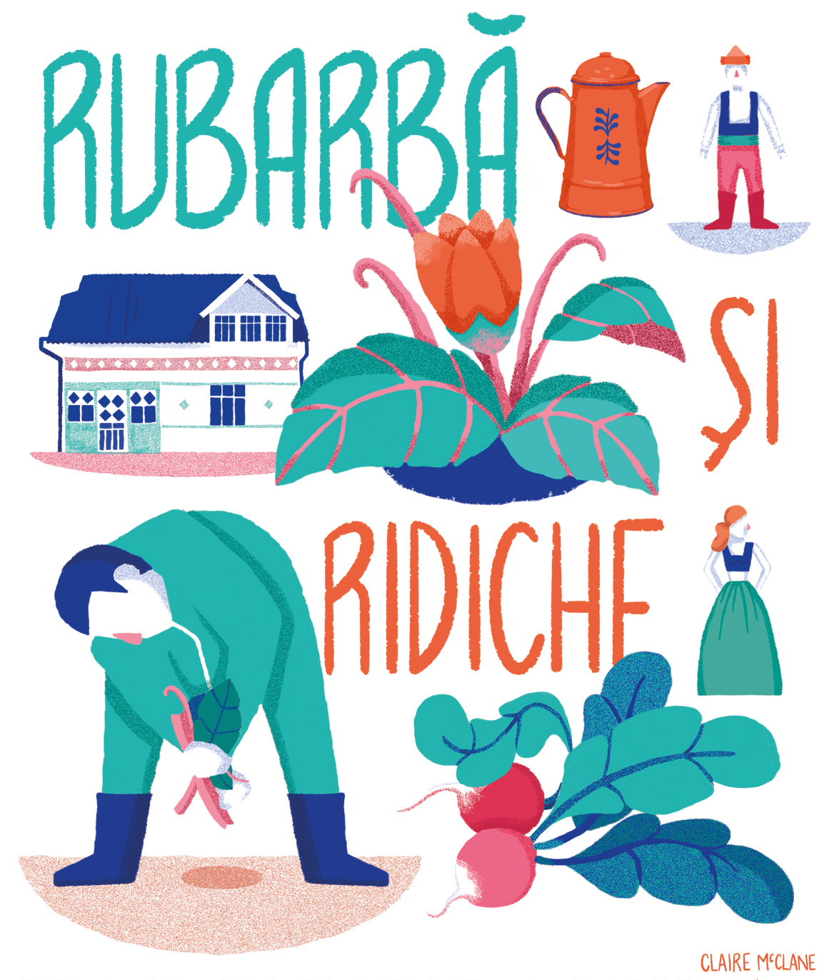 Rubarba, peinture digitale, 2019