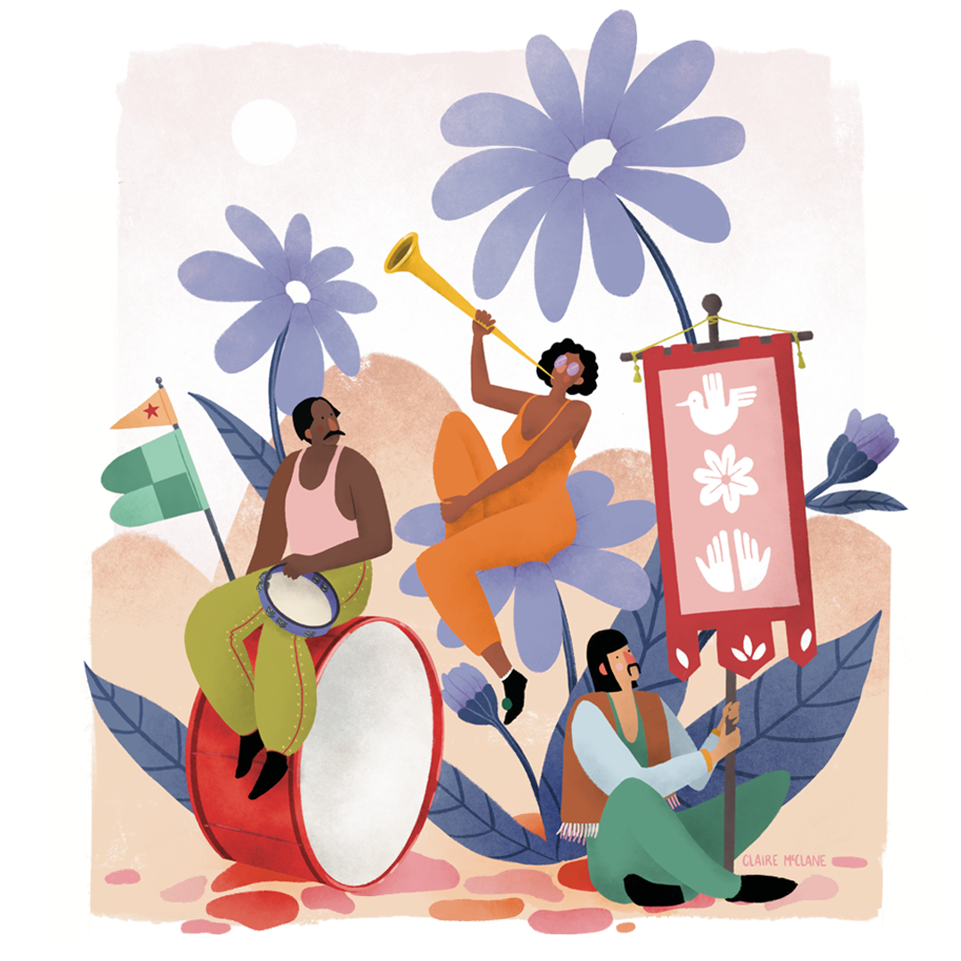 I got you babe, peinture digitale, 2023