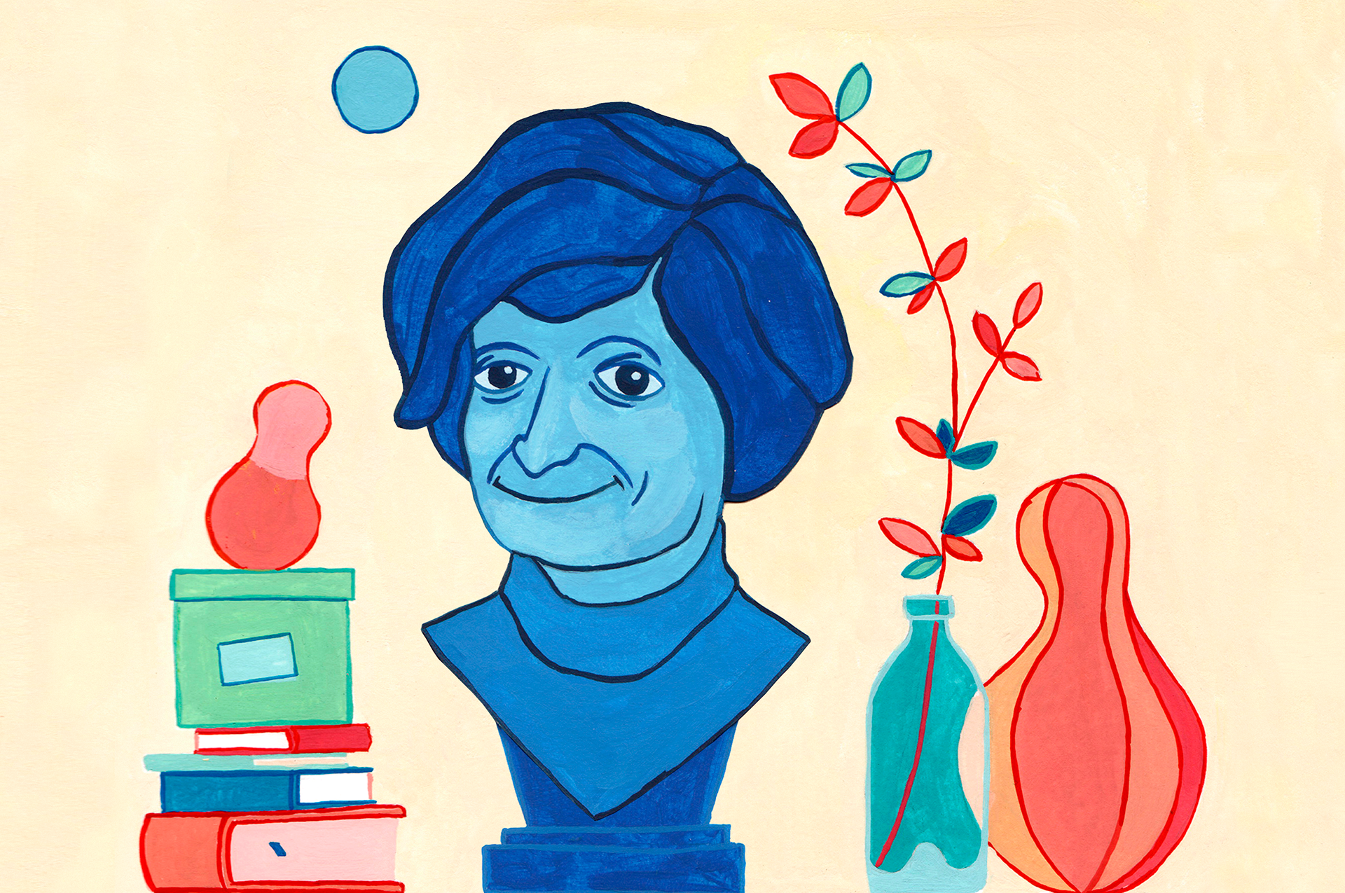 Andrée, acrylique, 2023