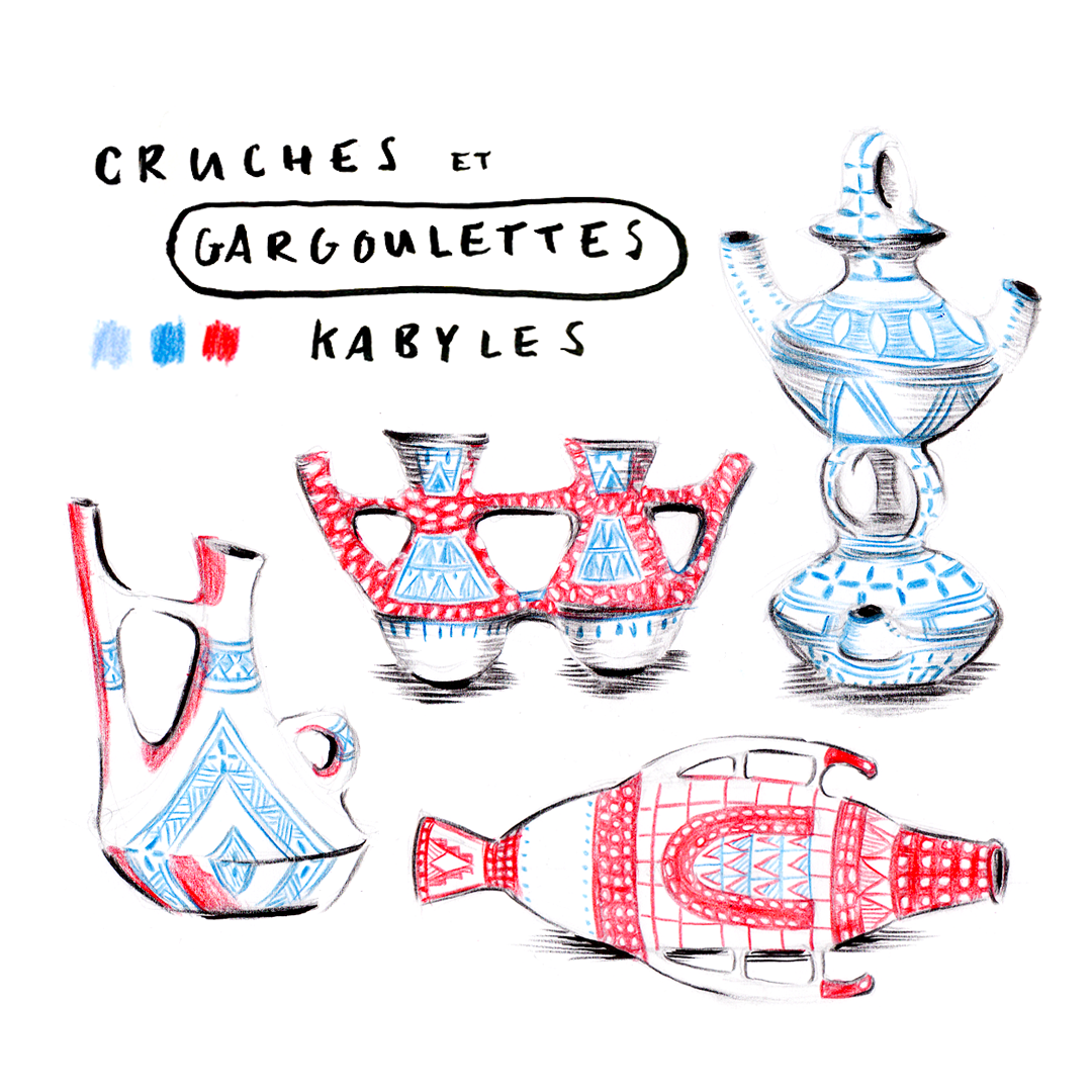 Carnet de croquis, crayons et feutre, 2023