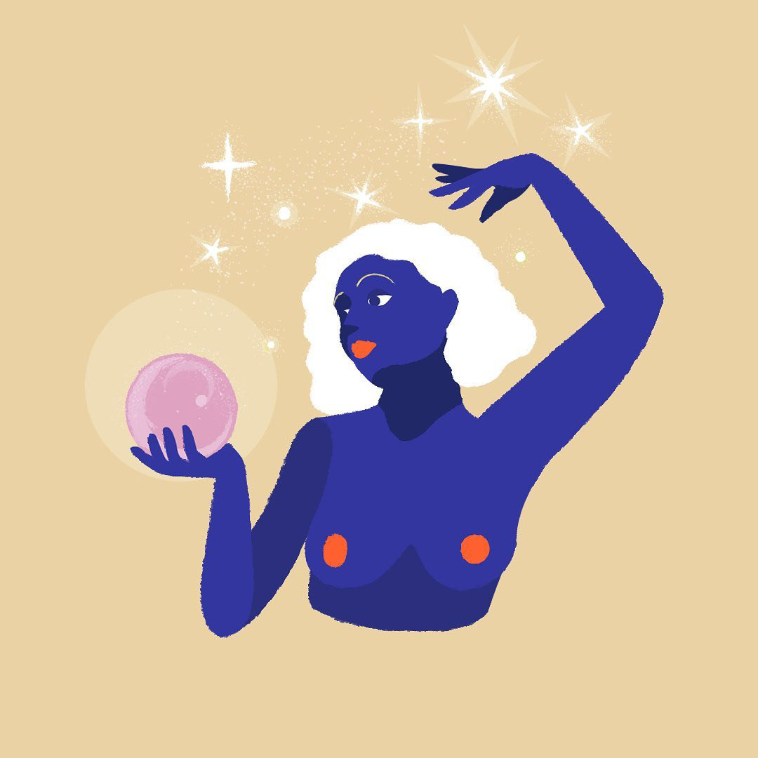 Karma week, peinture digitale, 2018