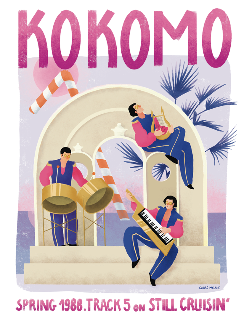 Kokomo, peinture digitale, 2023 