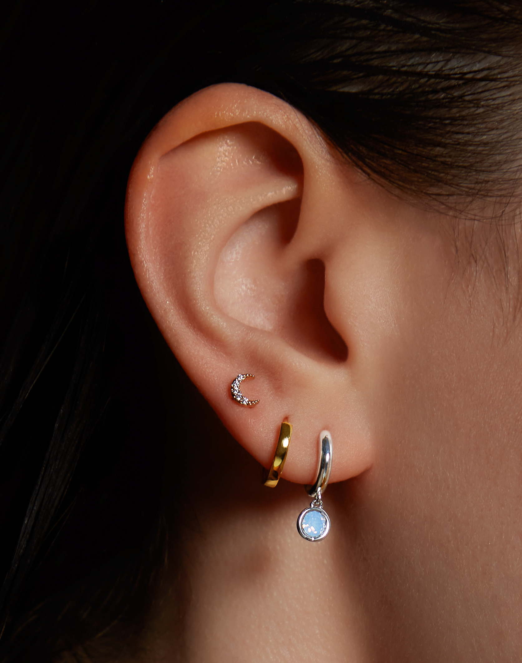 Orelia Jewellery product and beauty  retouching, jewelry commercial retouch