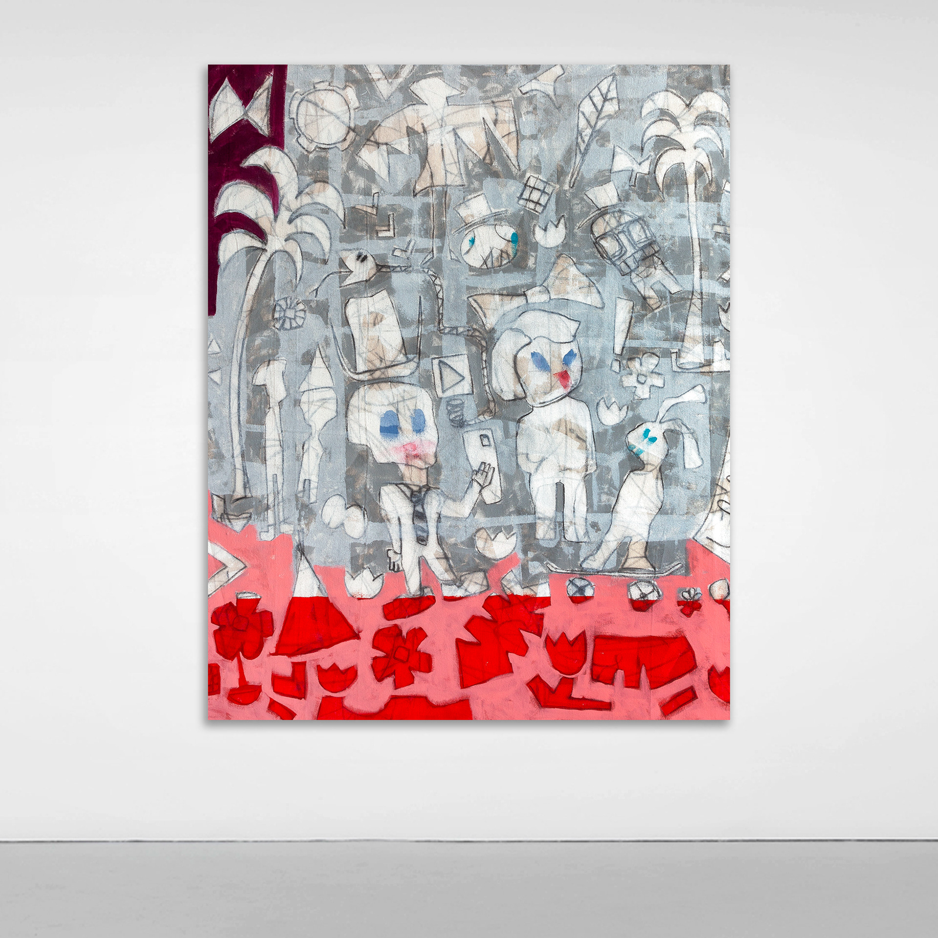 BACK ON THE ROAD AGAIN - 120 x 144 cm - 2022