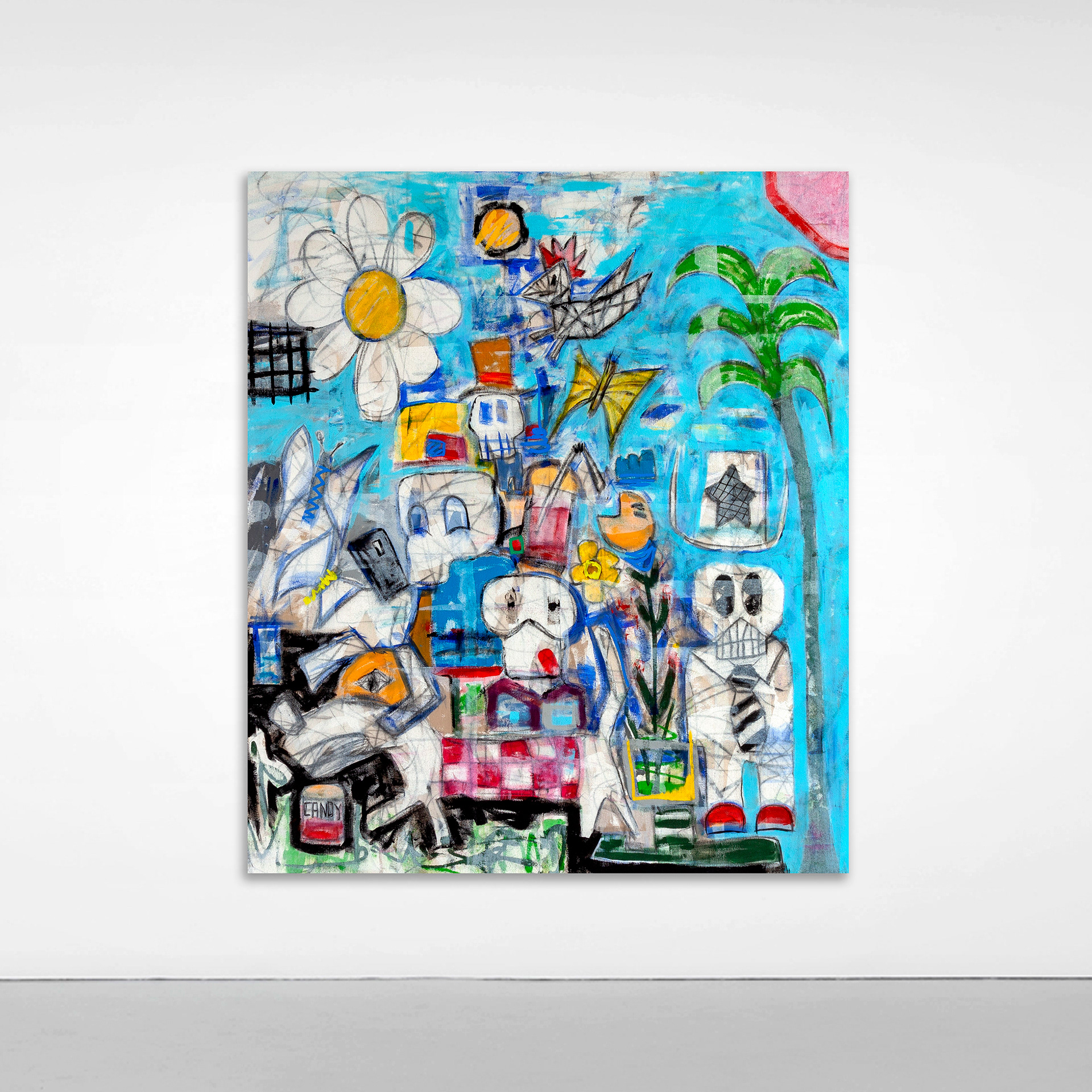 A BEAUTIFUL DAY - 125 x 144 cm - 2020 - Private Collection