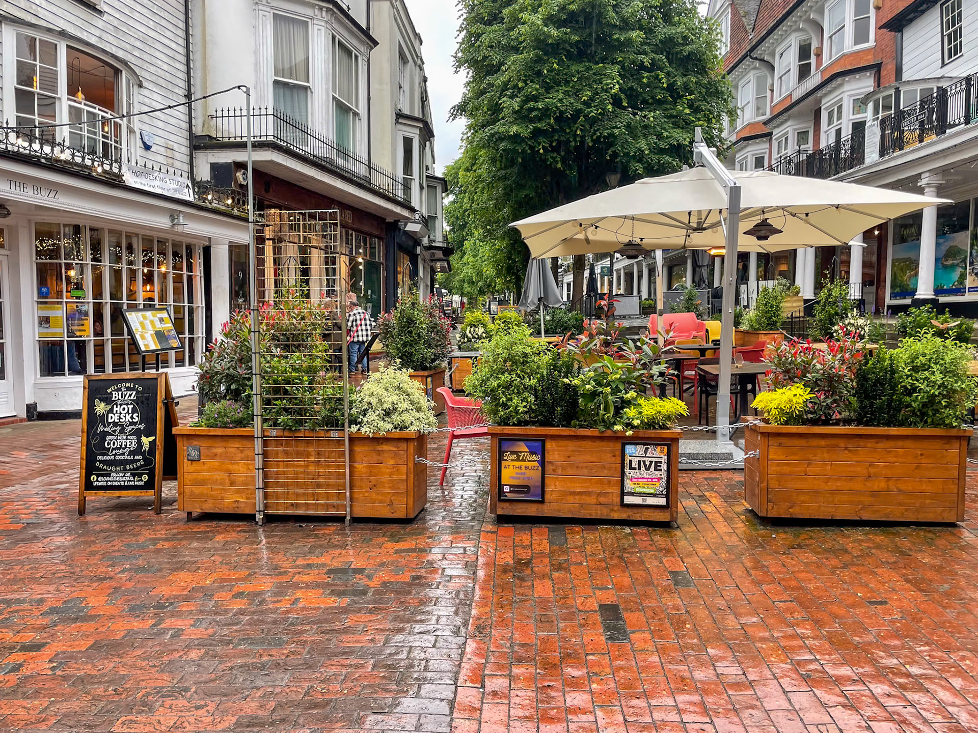 26 mile route - Pantiles, Royal Tunbridge Wells