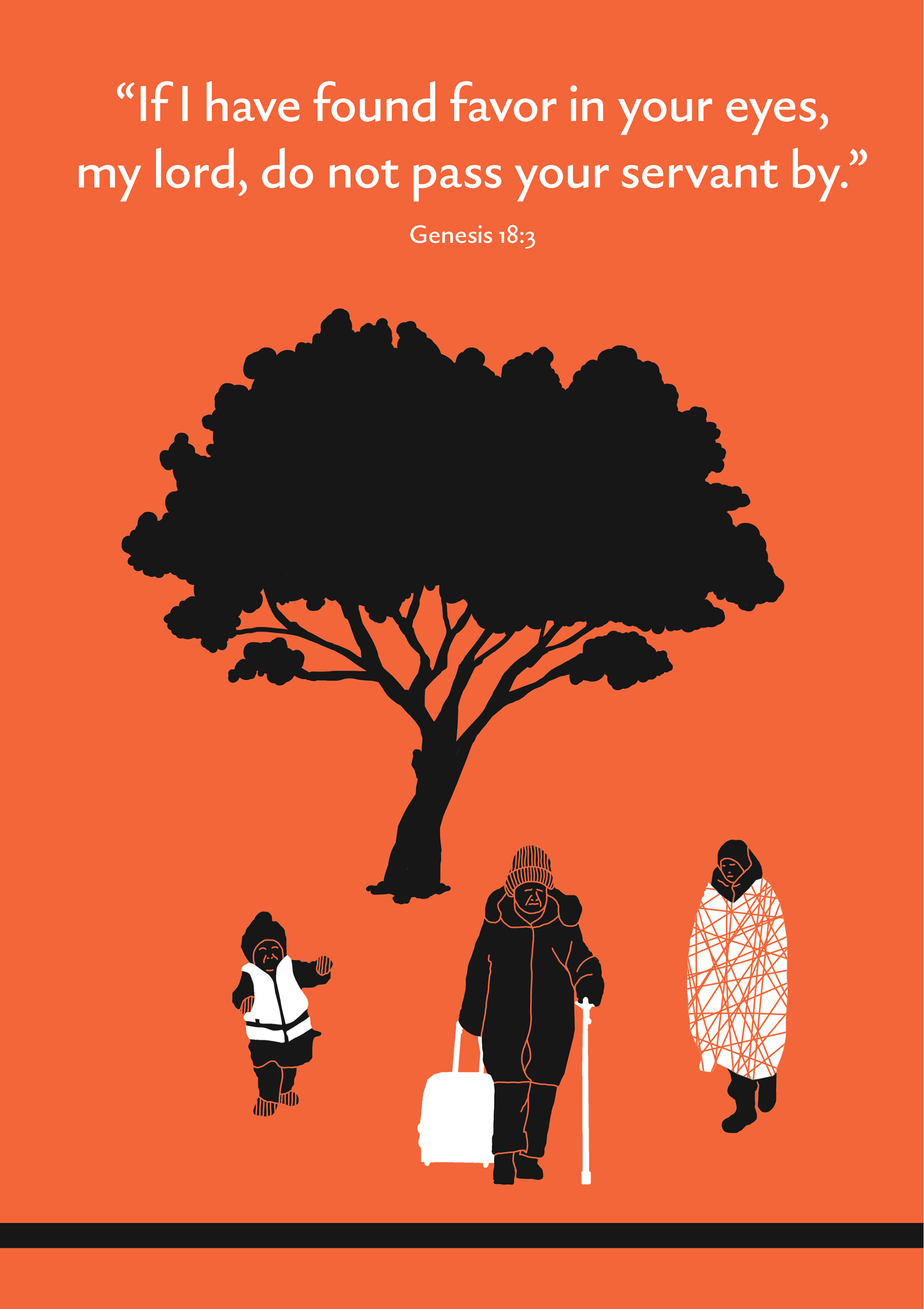 Poster for start point – inspiration of hosting refugees at my home