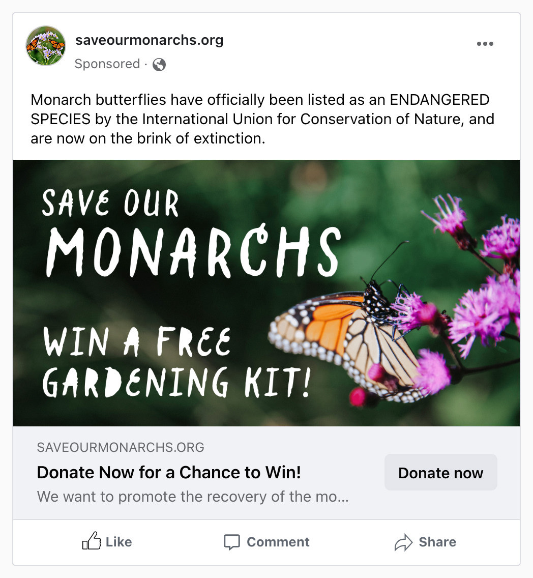 Facebook Advertisement
