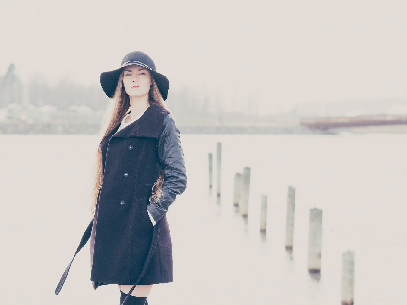 Waiting for you at the end of a pier