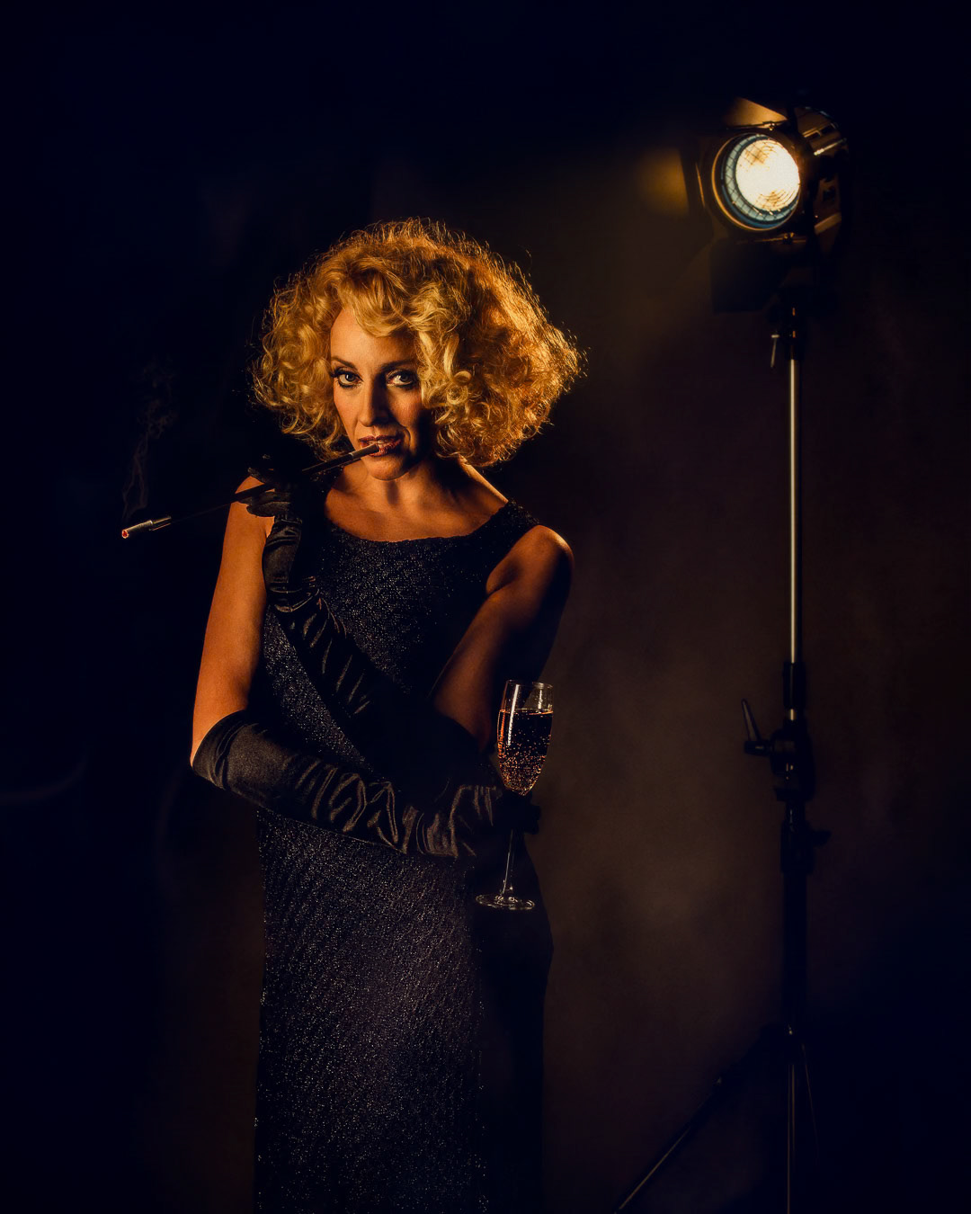 a glass of champagne 2