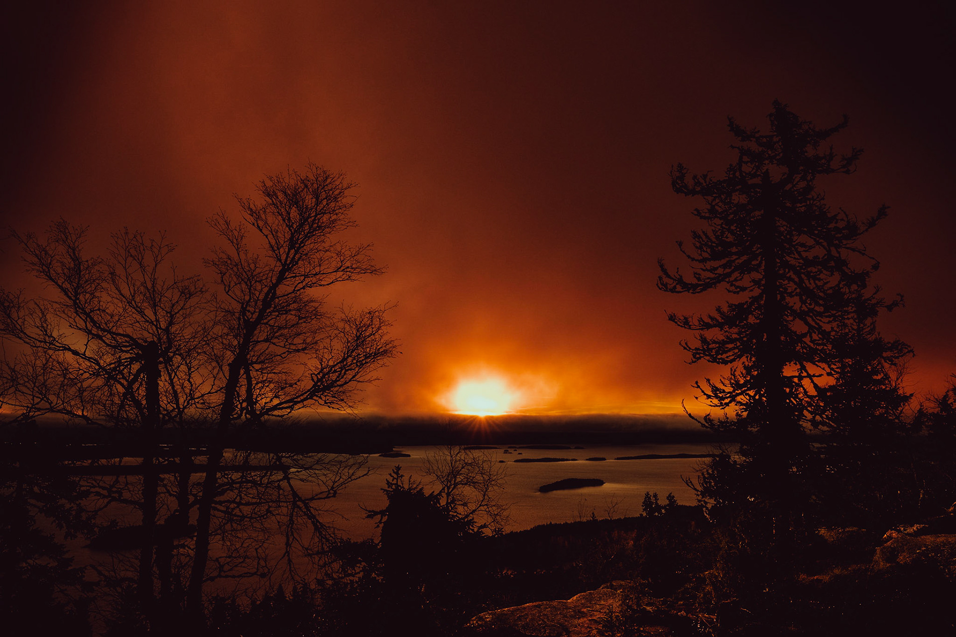 Sunrise at Ukko-Koli.