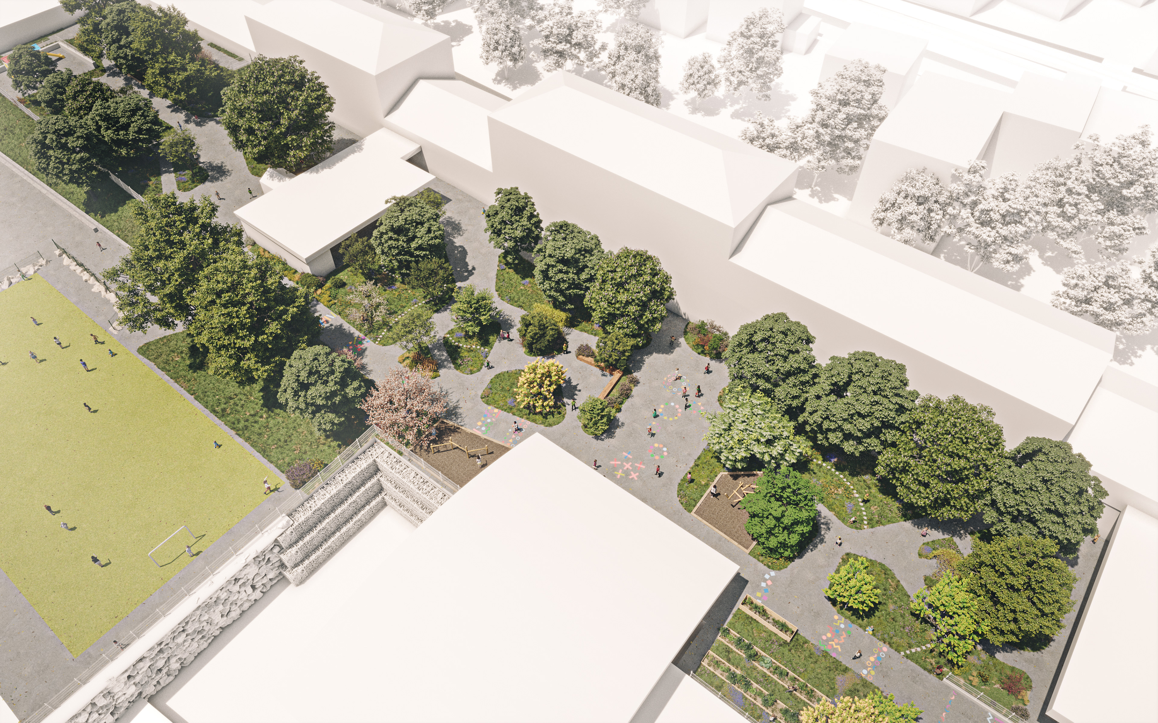 LCPDLT • Rénovation cours d'école