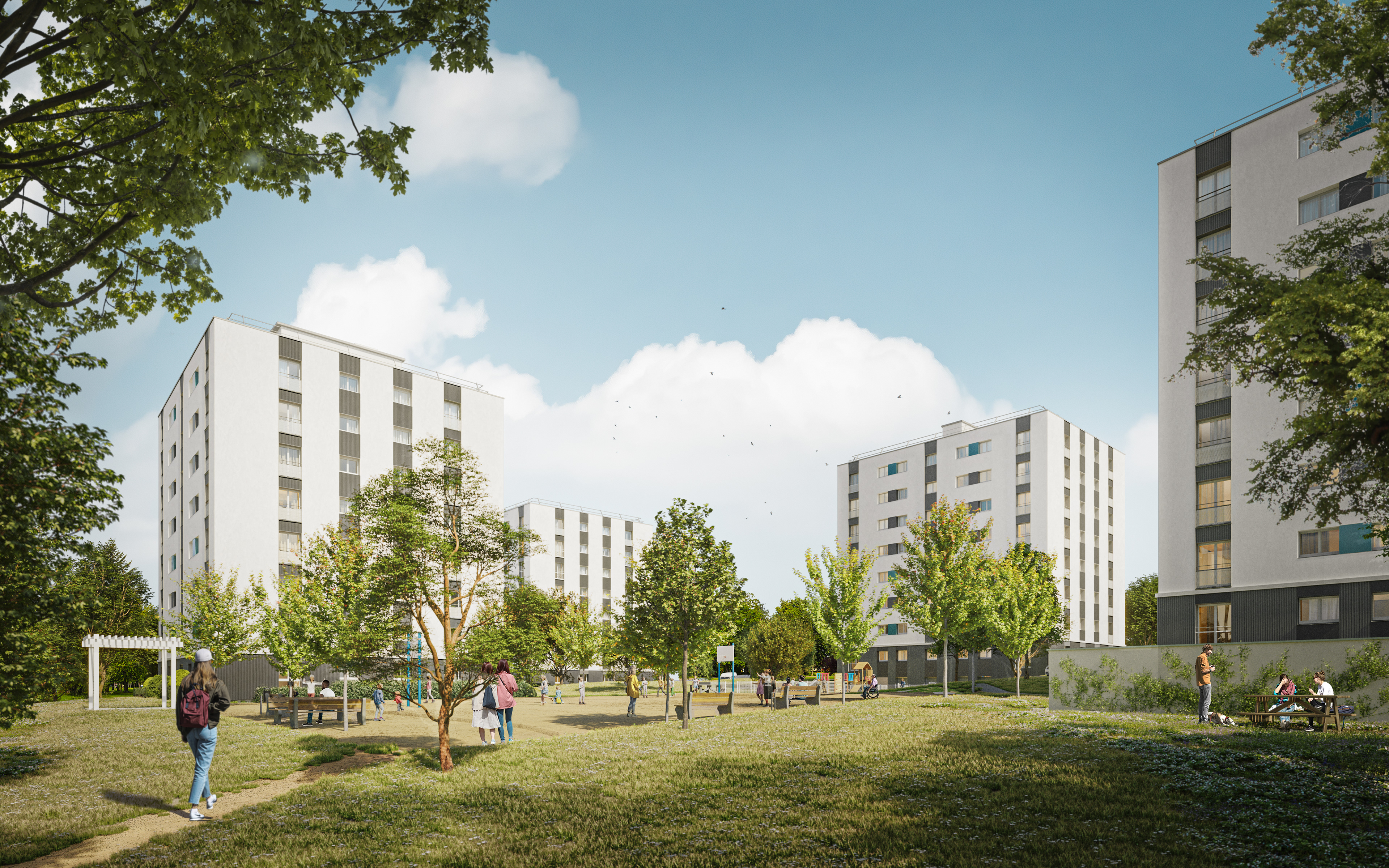 Rénovation lourde de logements • Atelier Imagine