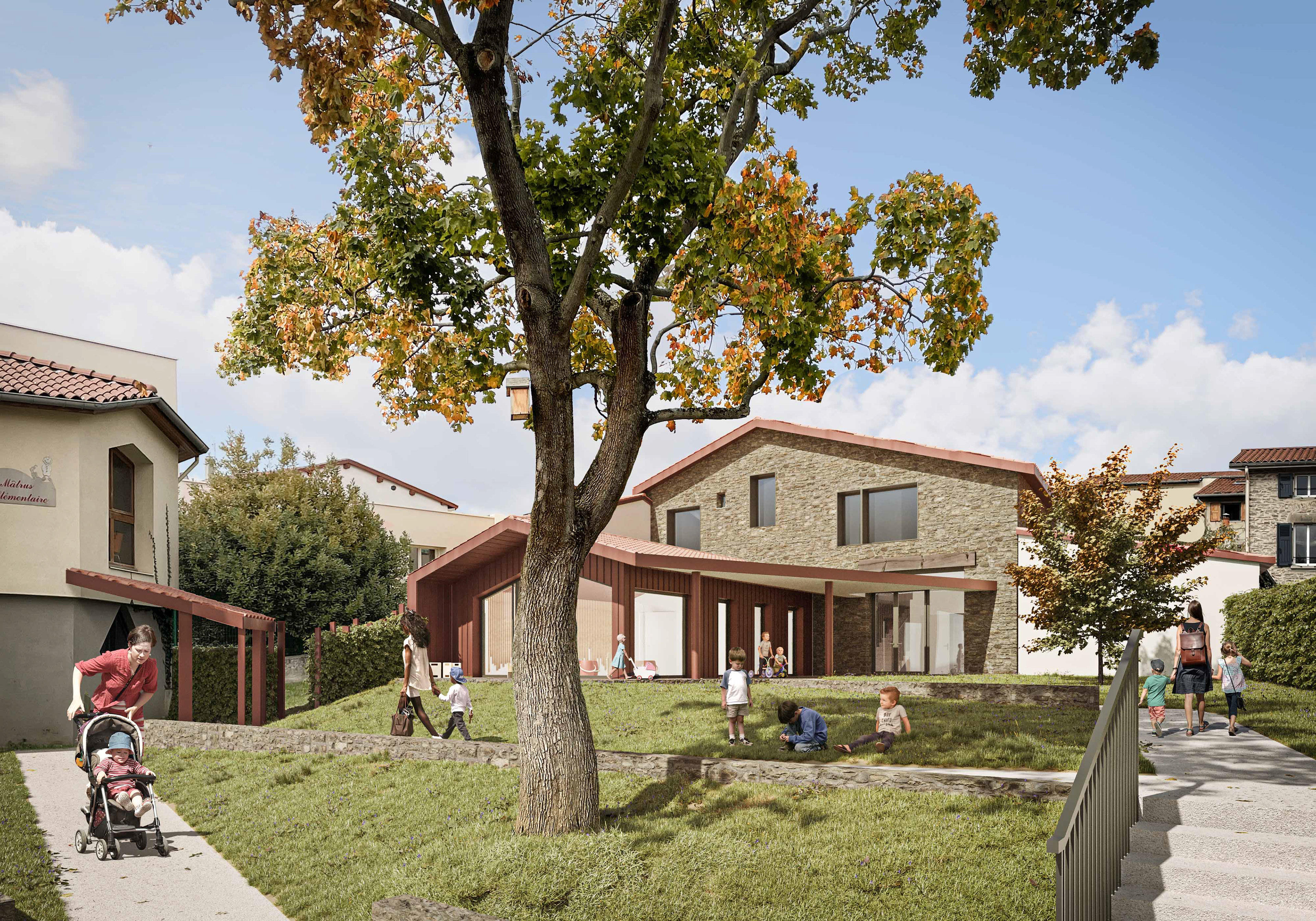 Réhabilitation scolaire • ASB Architectes