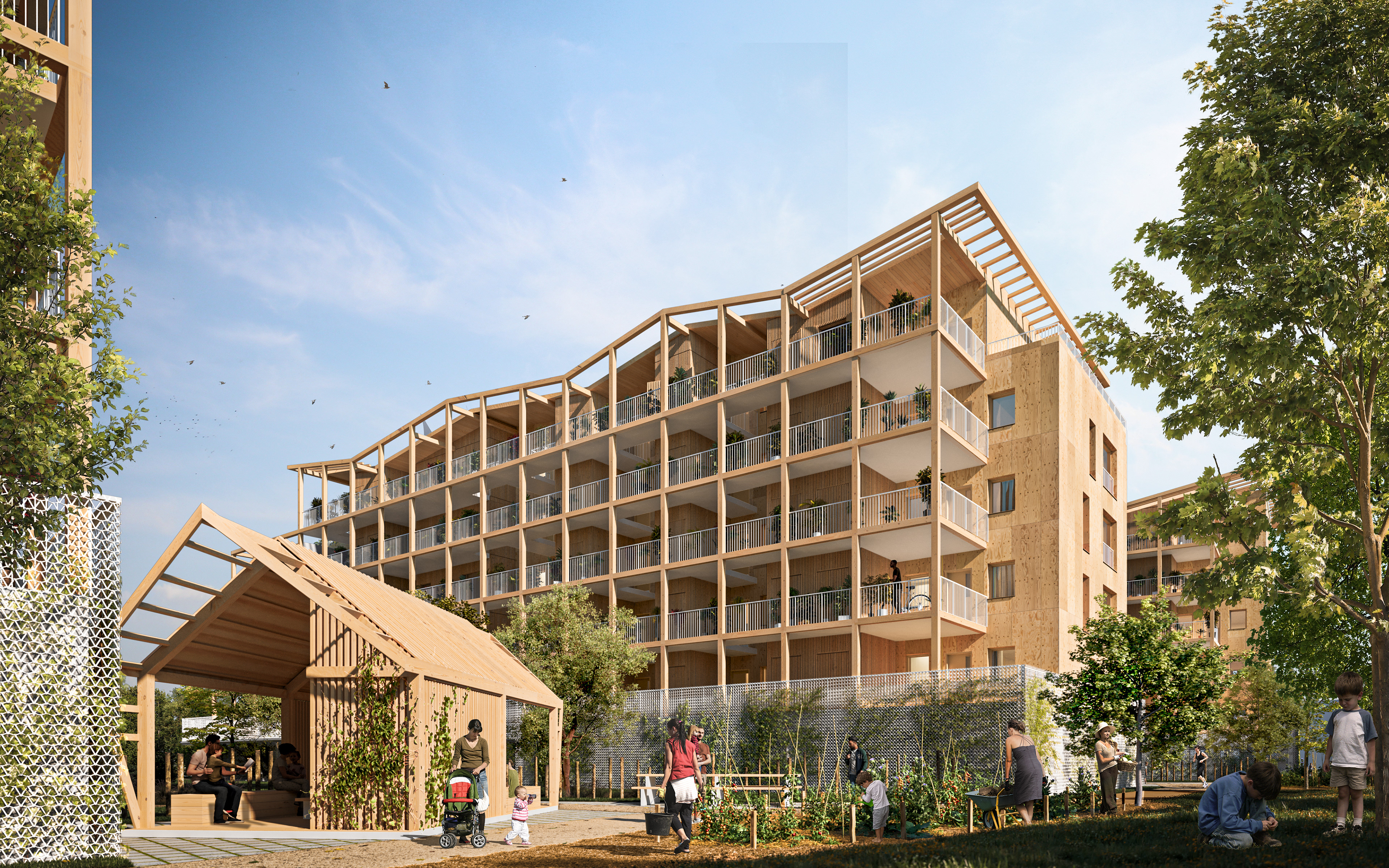 Logements bois • GDV Architectes