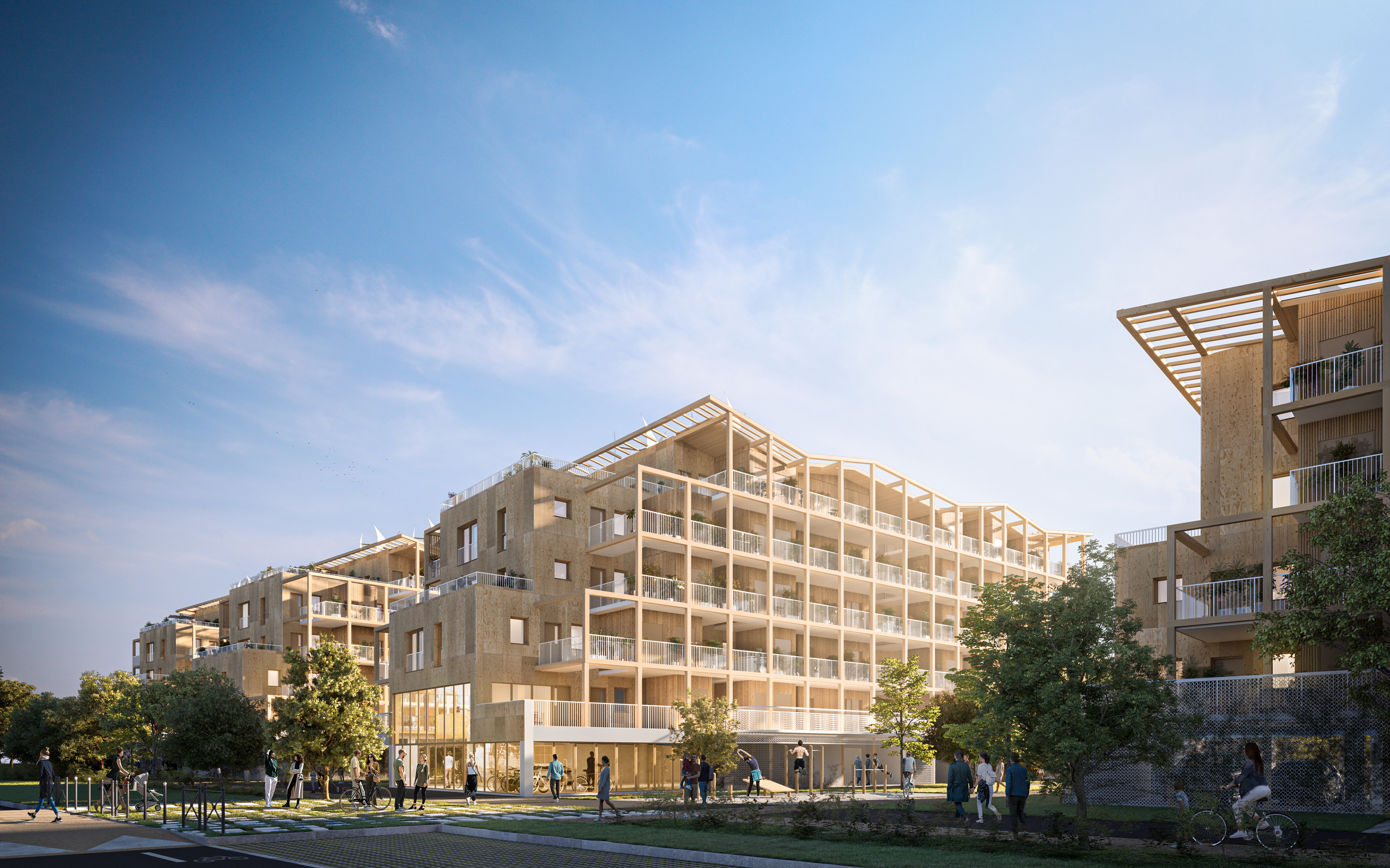 Logements bois • GDV Architectes