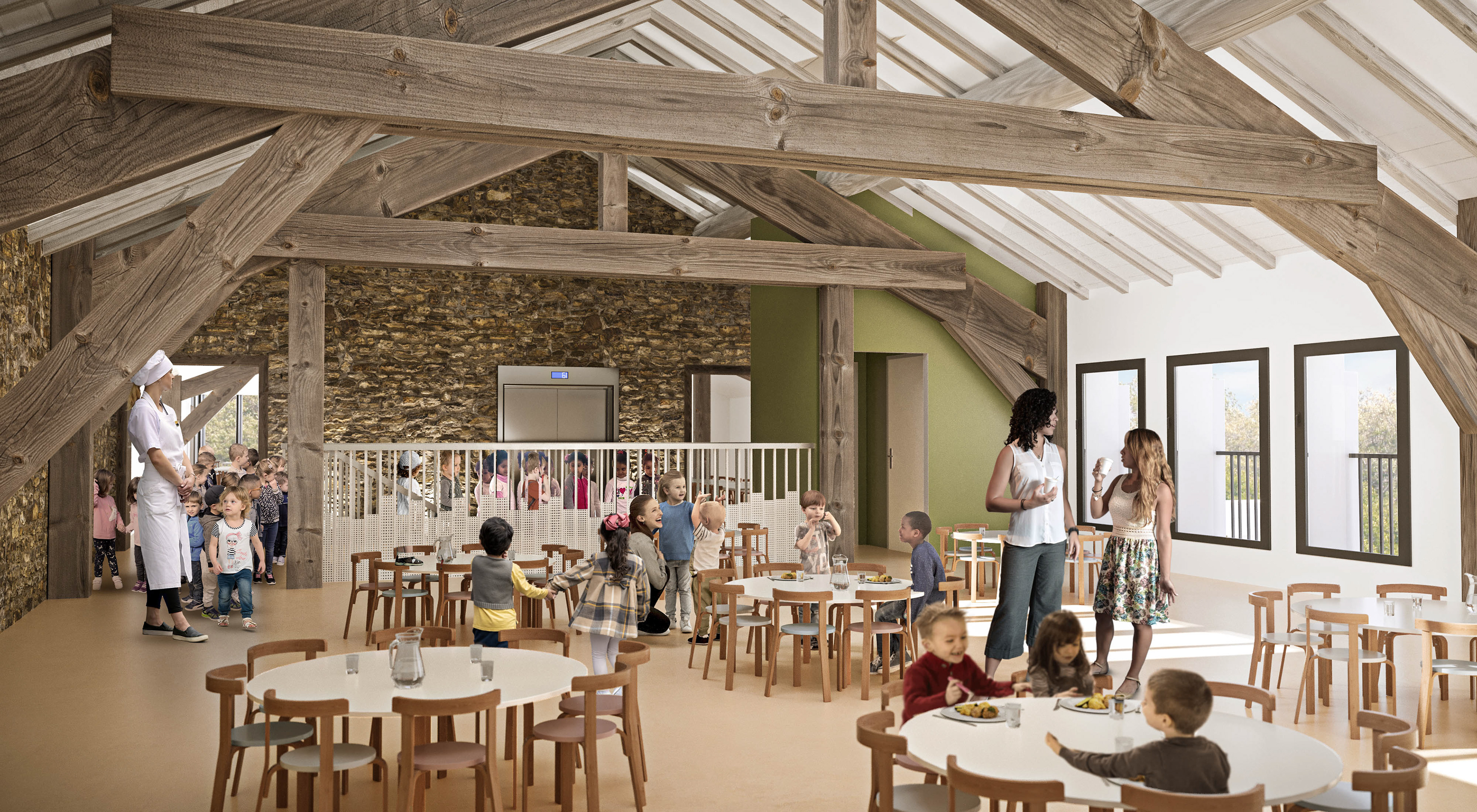 Réhabilitation scolaire • ASB Architectes