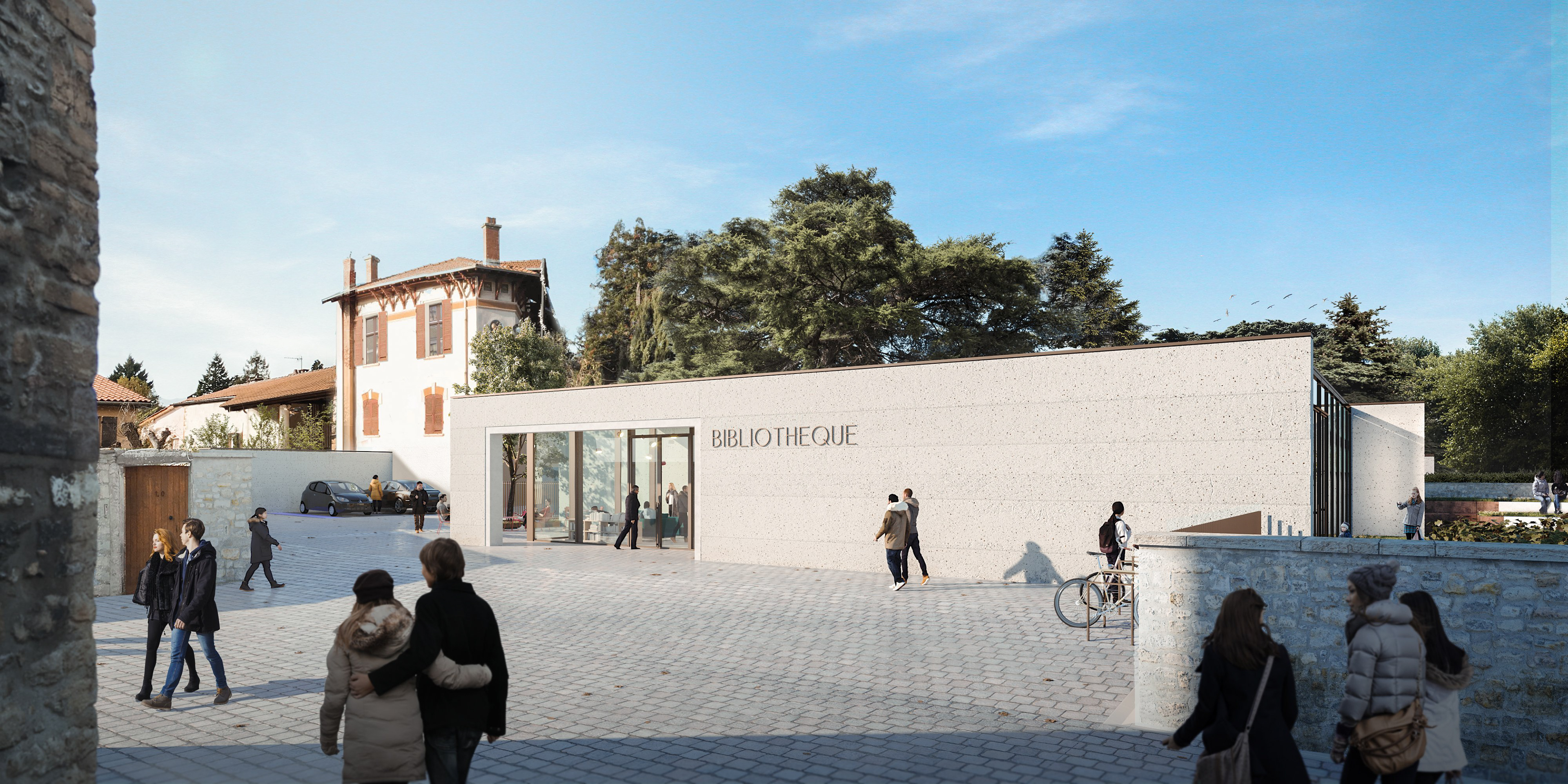 Médiathèque • Dumétier Design