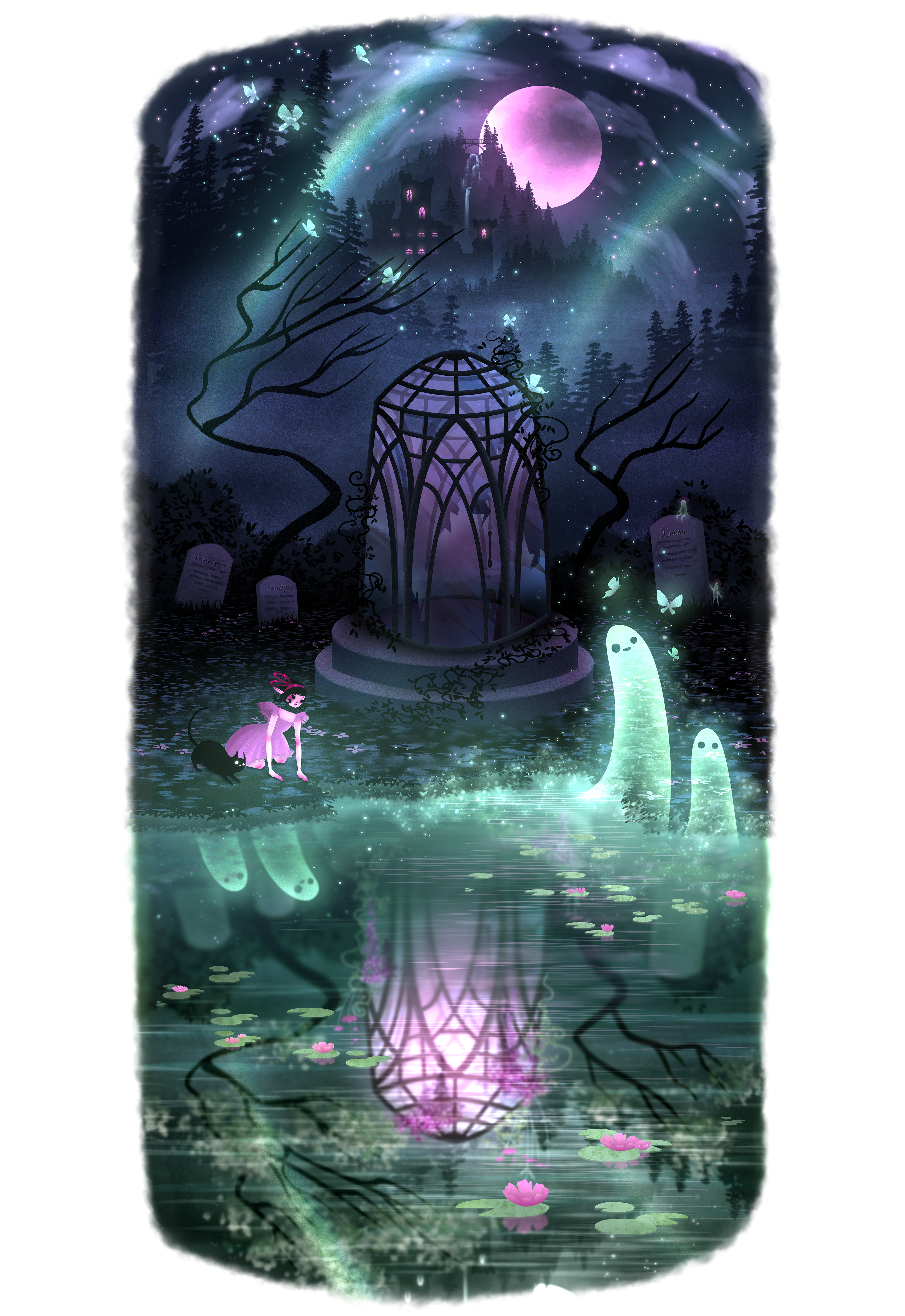 "Strange Reflections" digital, 2022