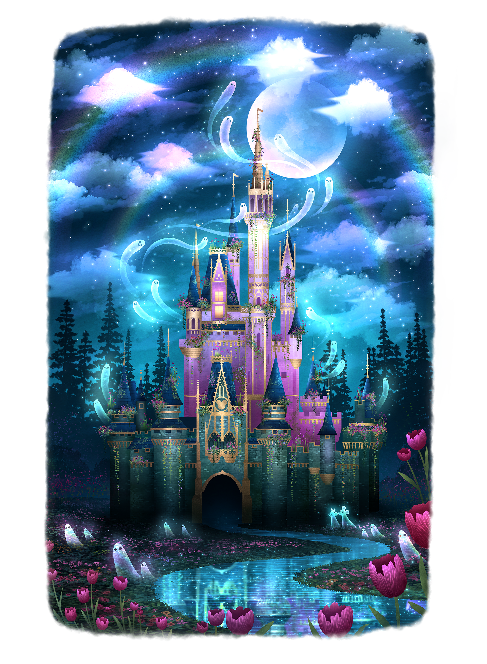 "Cinderella's Haunted Castle" digital, 2023