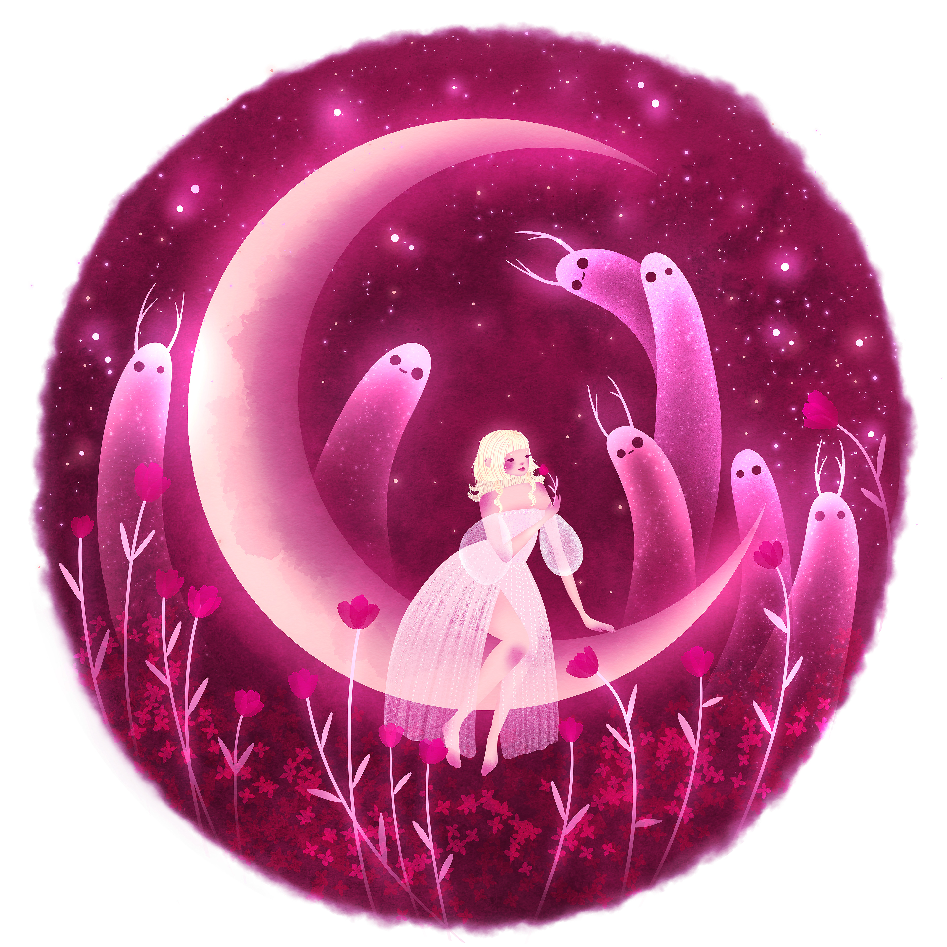 "A Dream of the Moon" digital, 2022