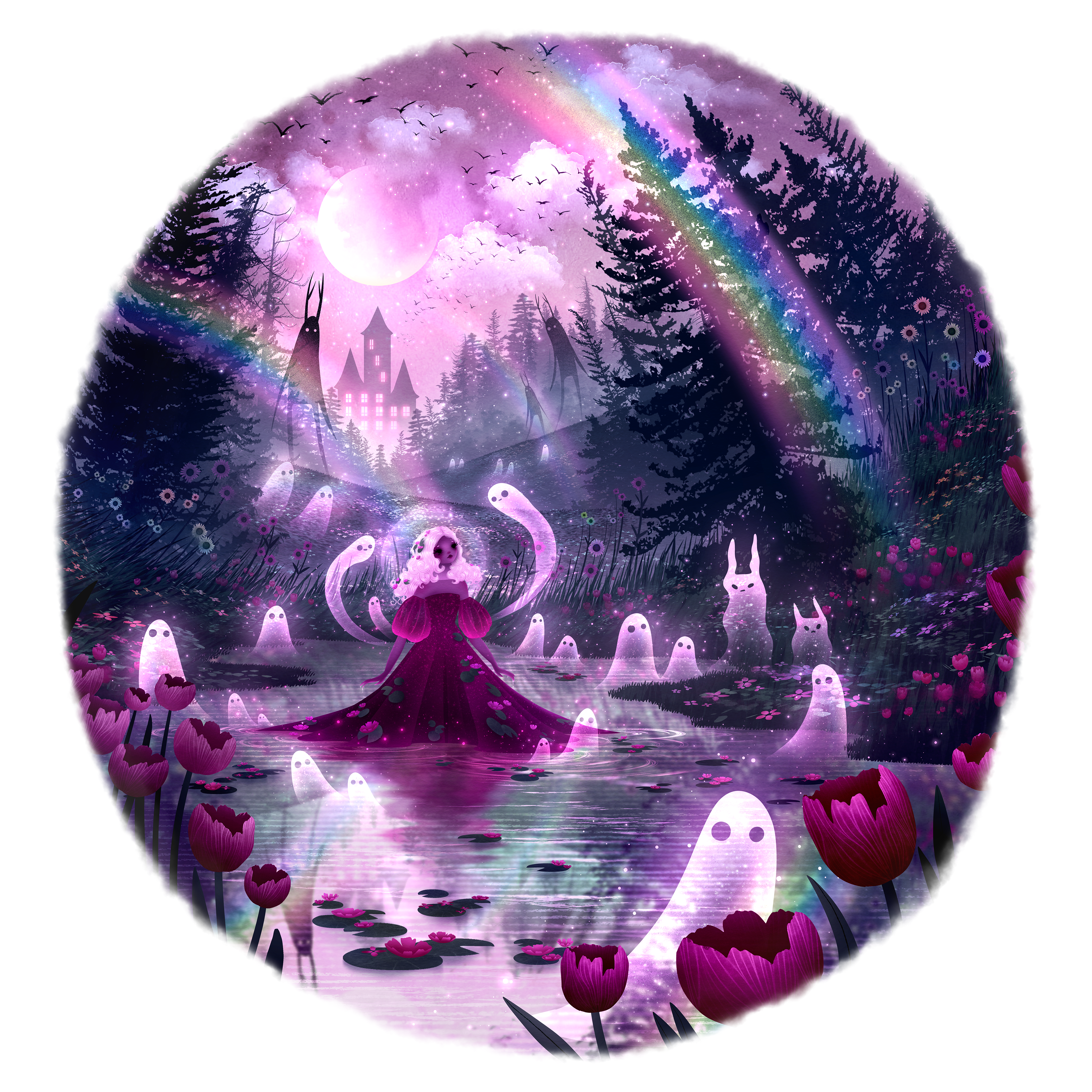 "Between Realms" digital, 2023