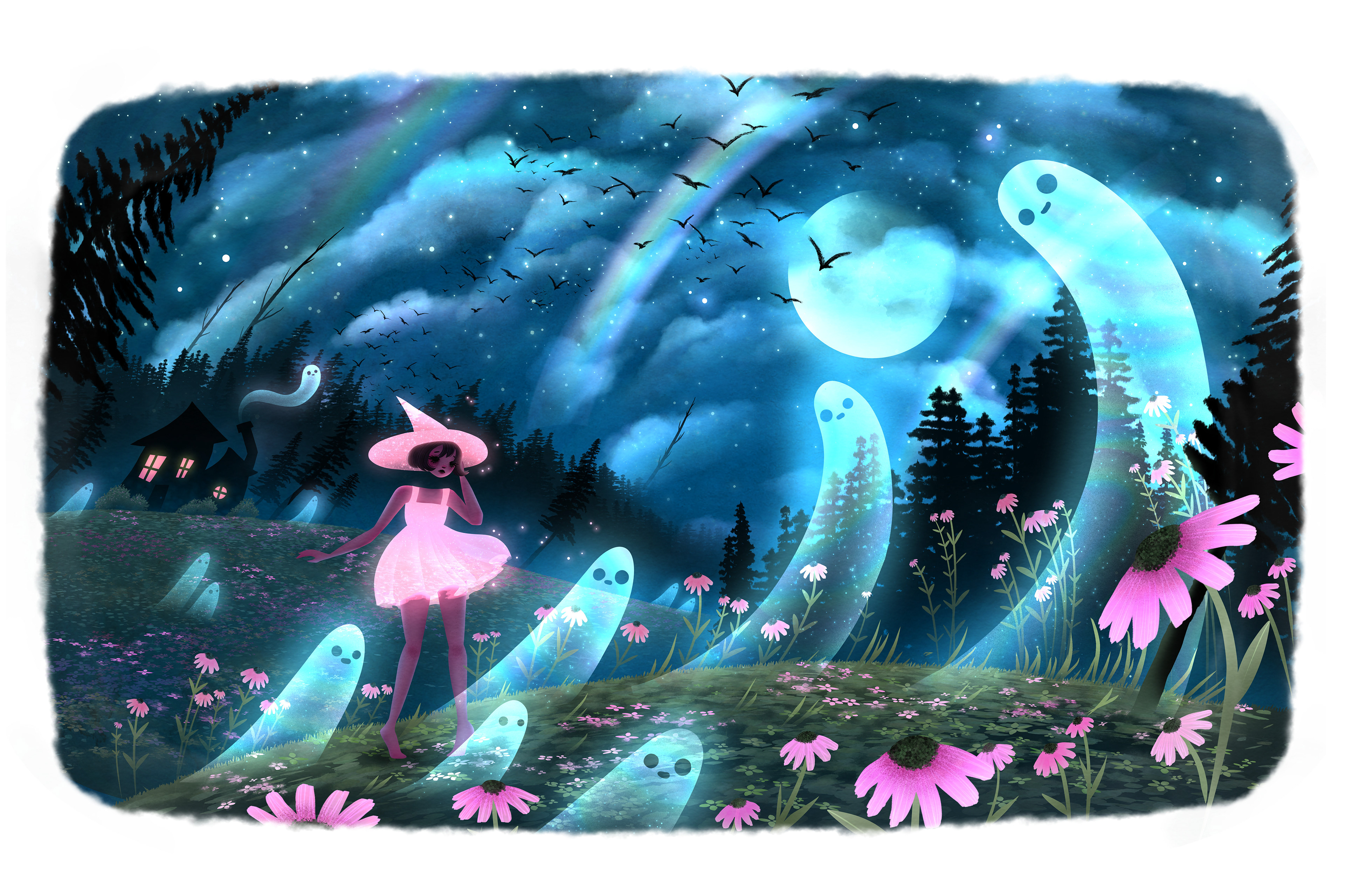 "Windy Witch" digital, 2022