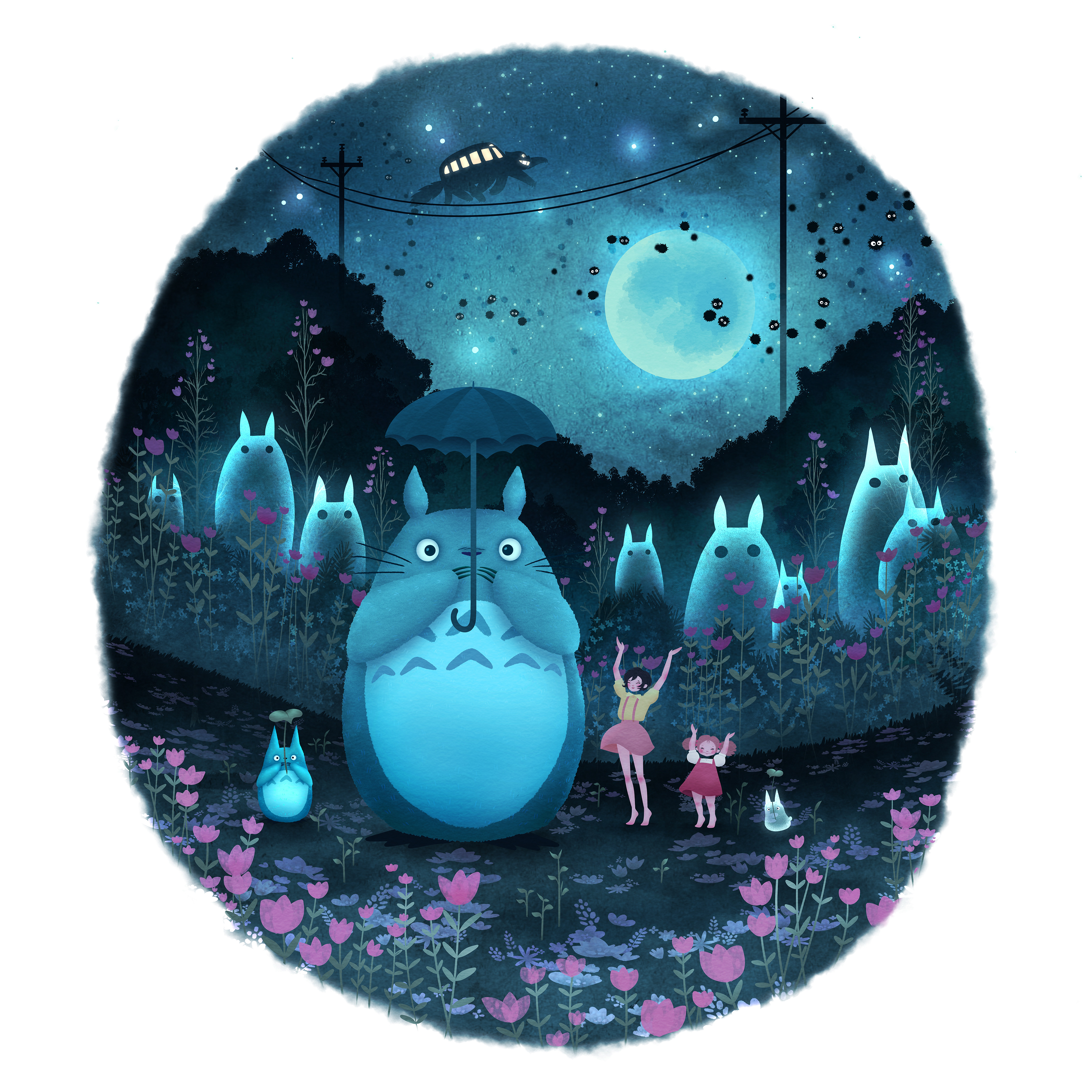 "Totoro" digital, 2022