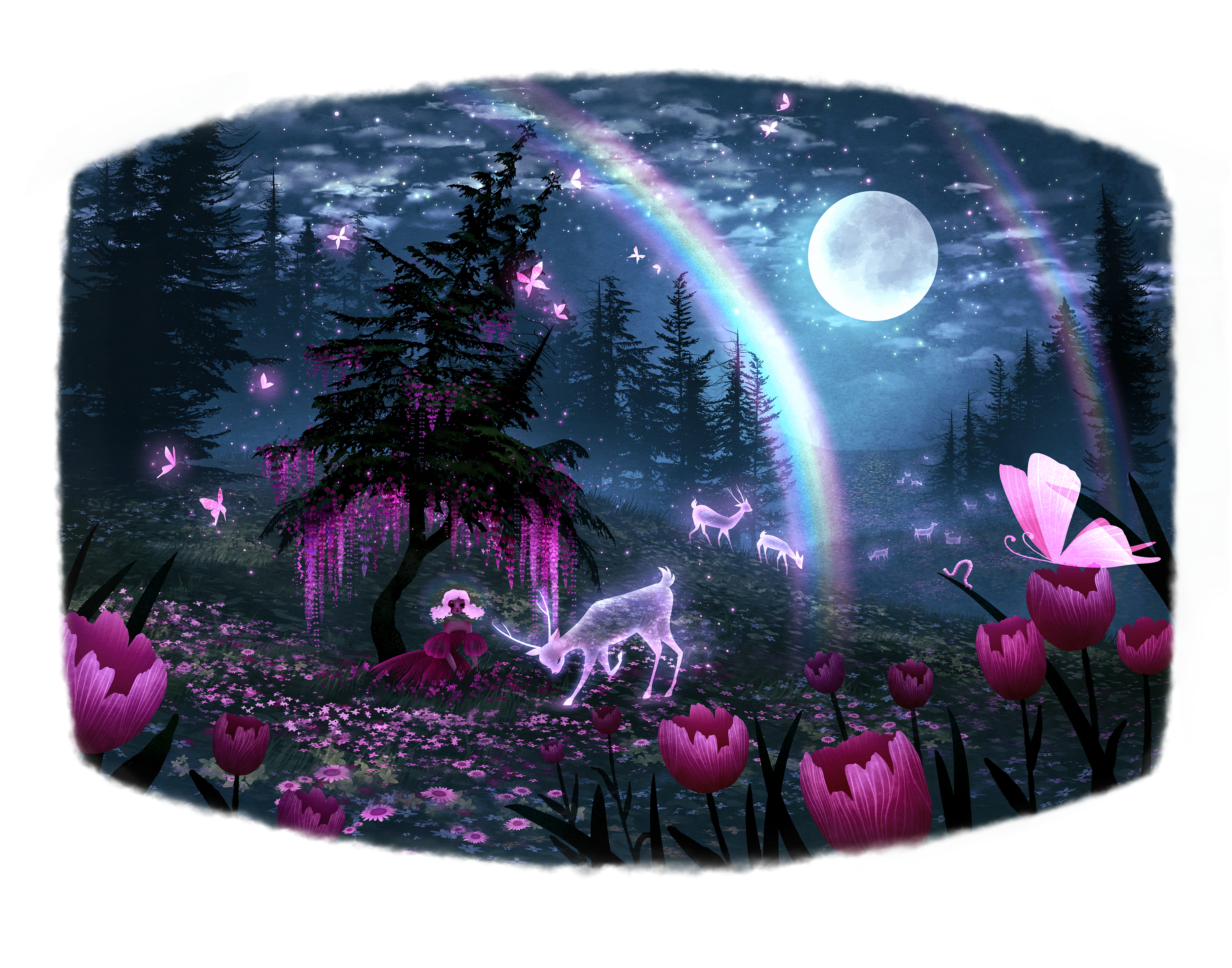 "Wysteria Awakens" digital, 2023