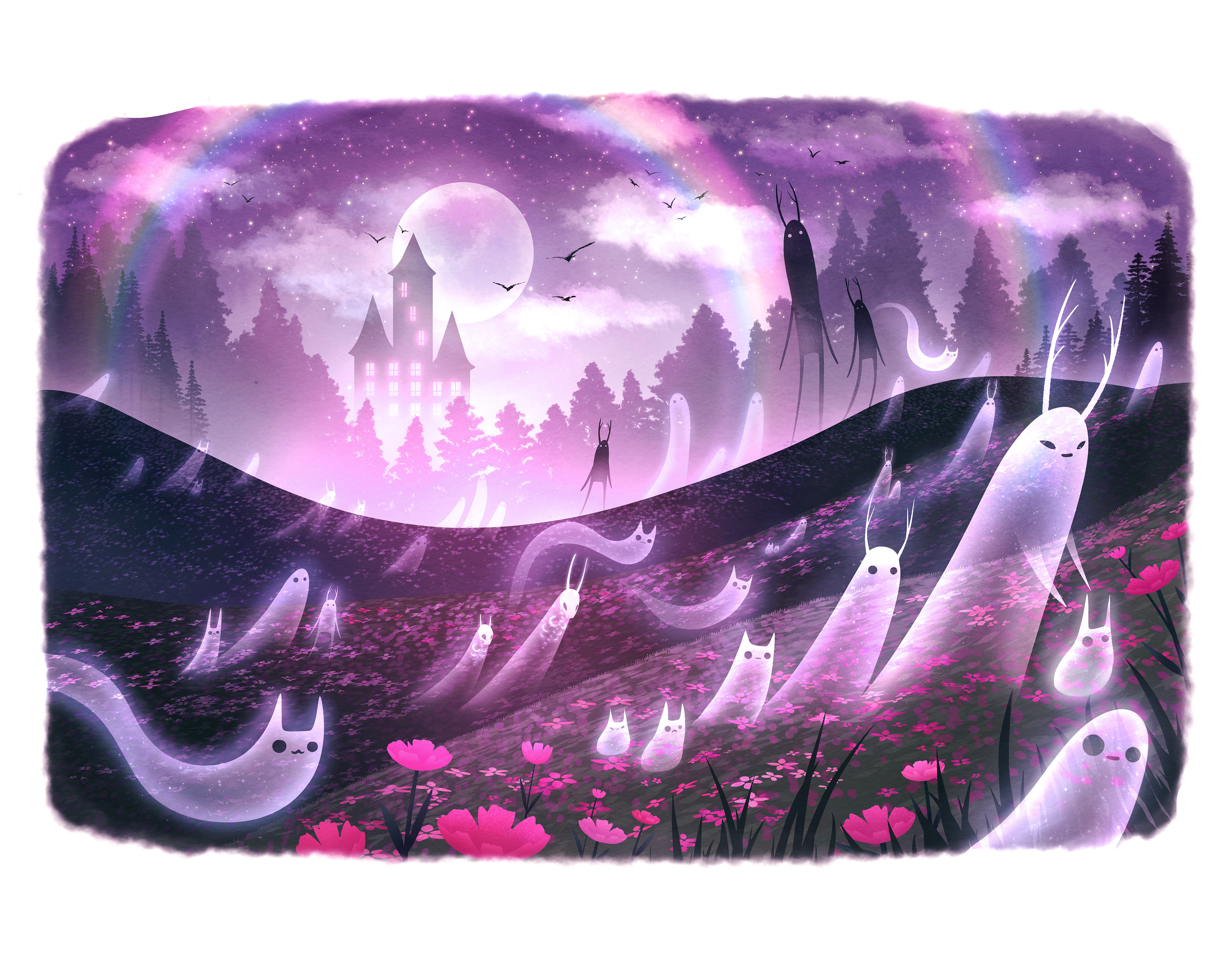 "Spirit Lands: Meadow" digital, 2023