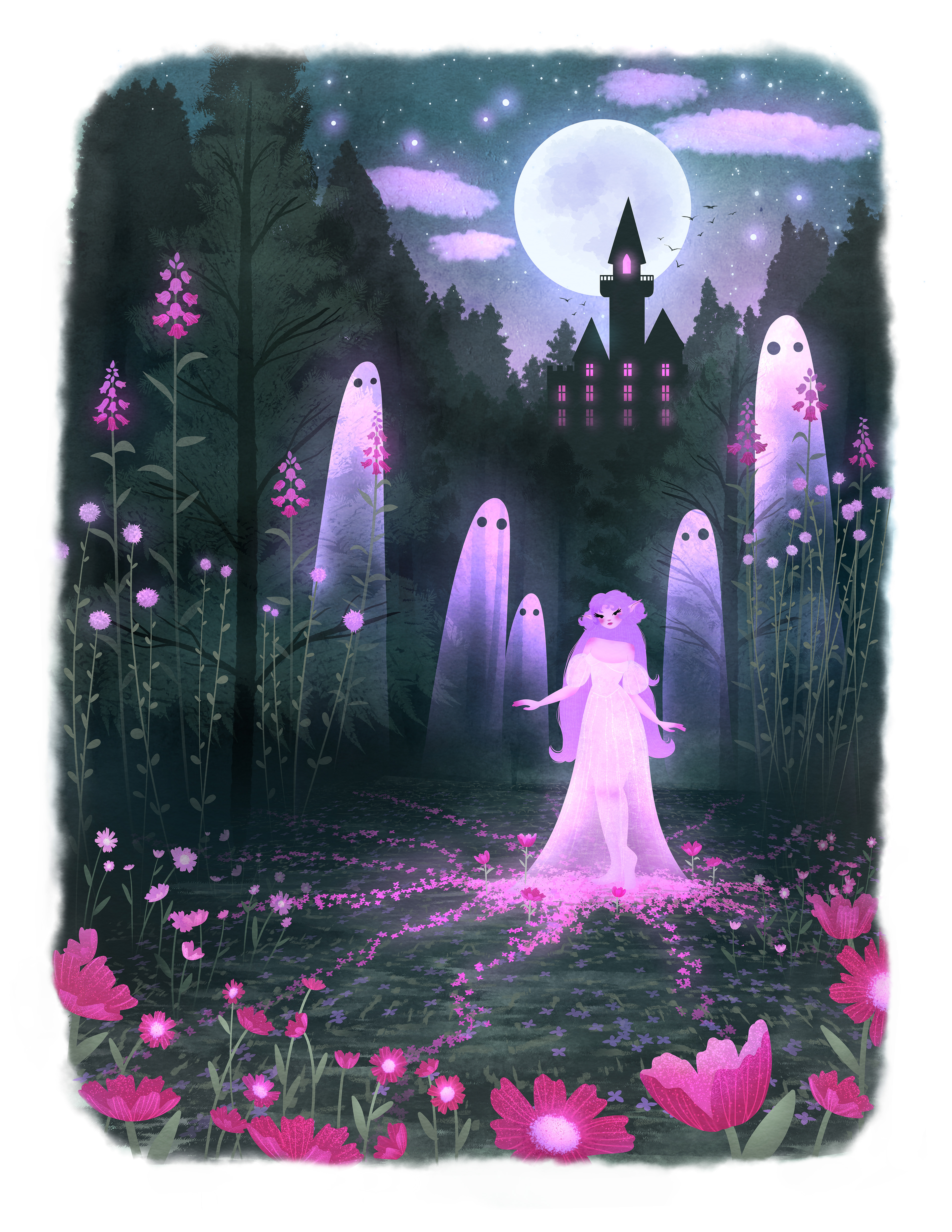 "Princess Violet" digital, 2022