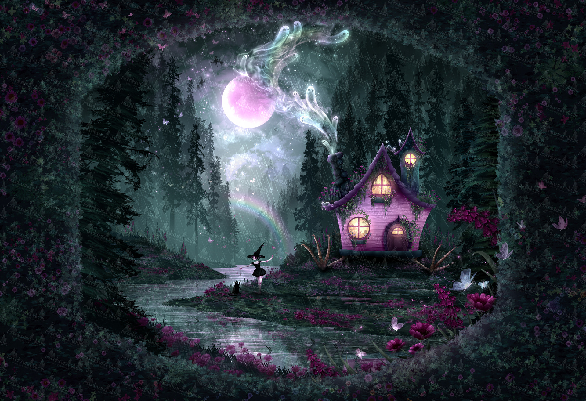 "The Witch's Trinket" digital, 2024