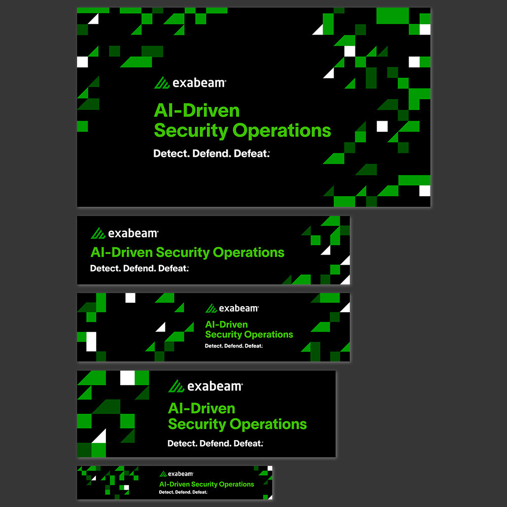 EXABEAM (2023) – Digital banners I produced