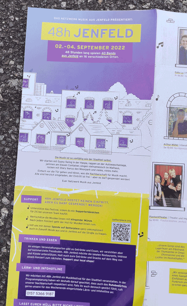 48h Jenfeld Programmheft