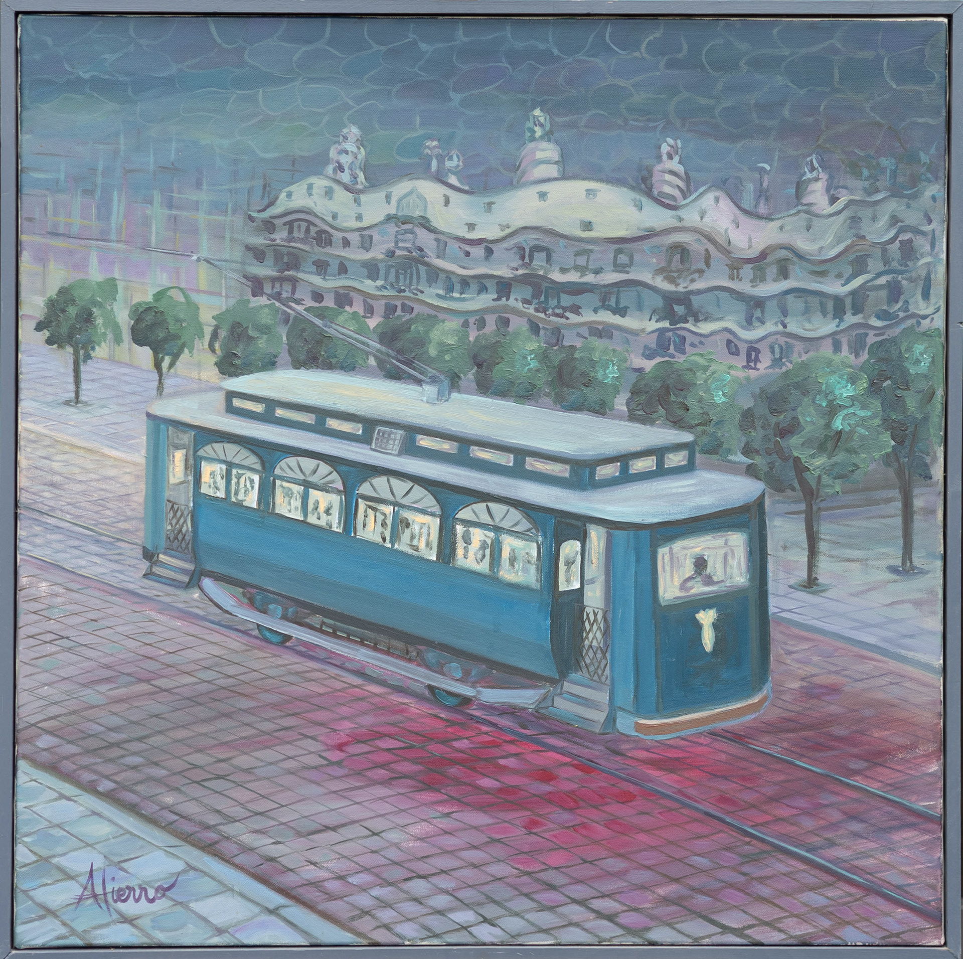 El tranvía, 80x80