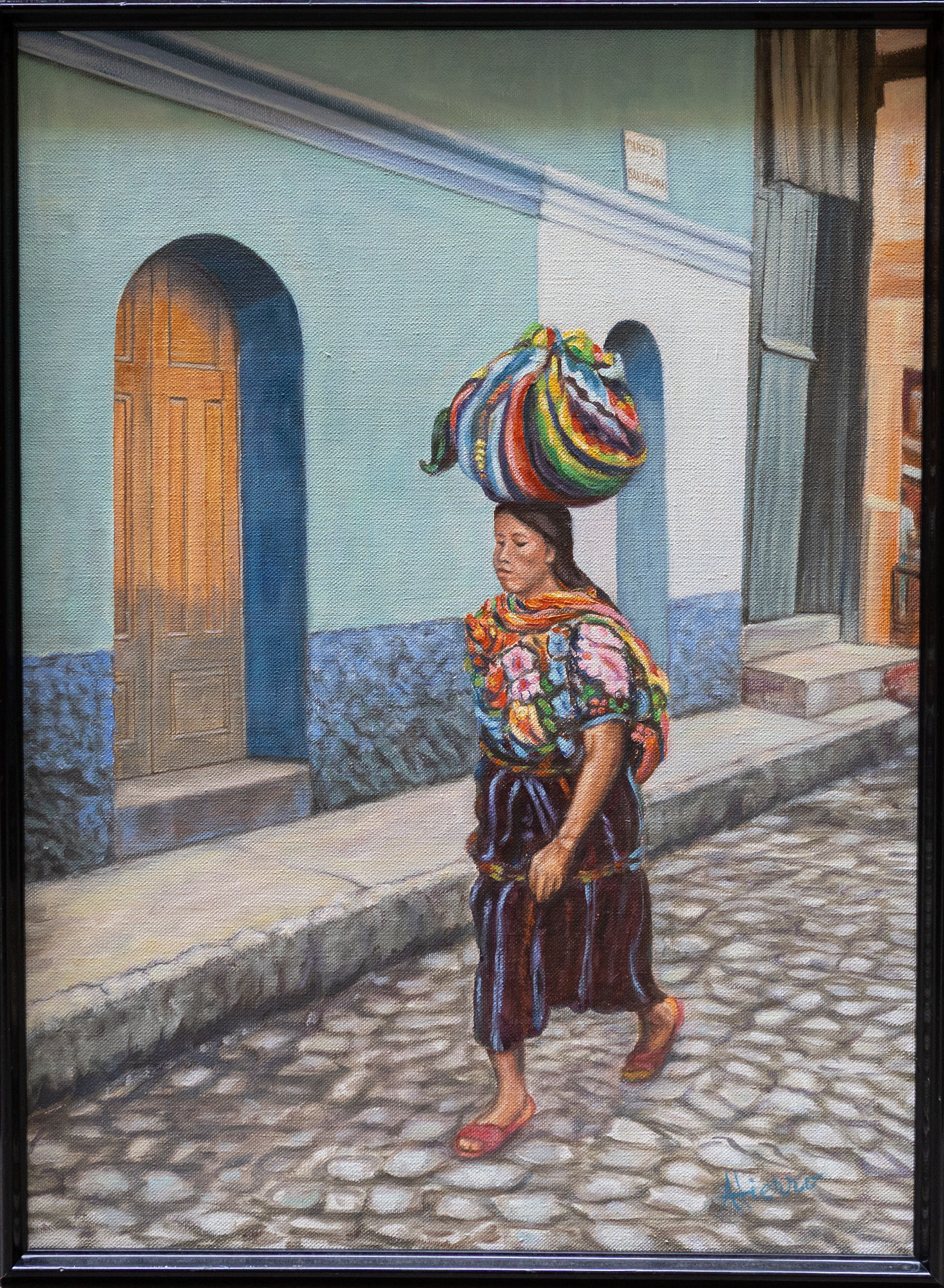 "Cabeza llena de ideas", 82 x 60