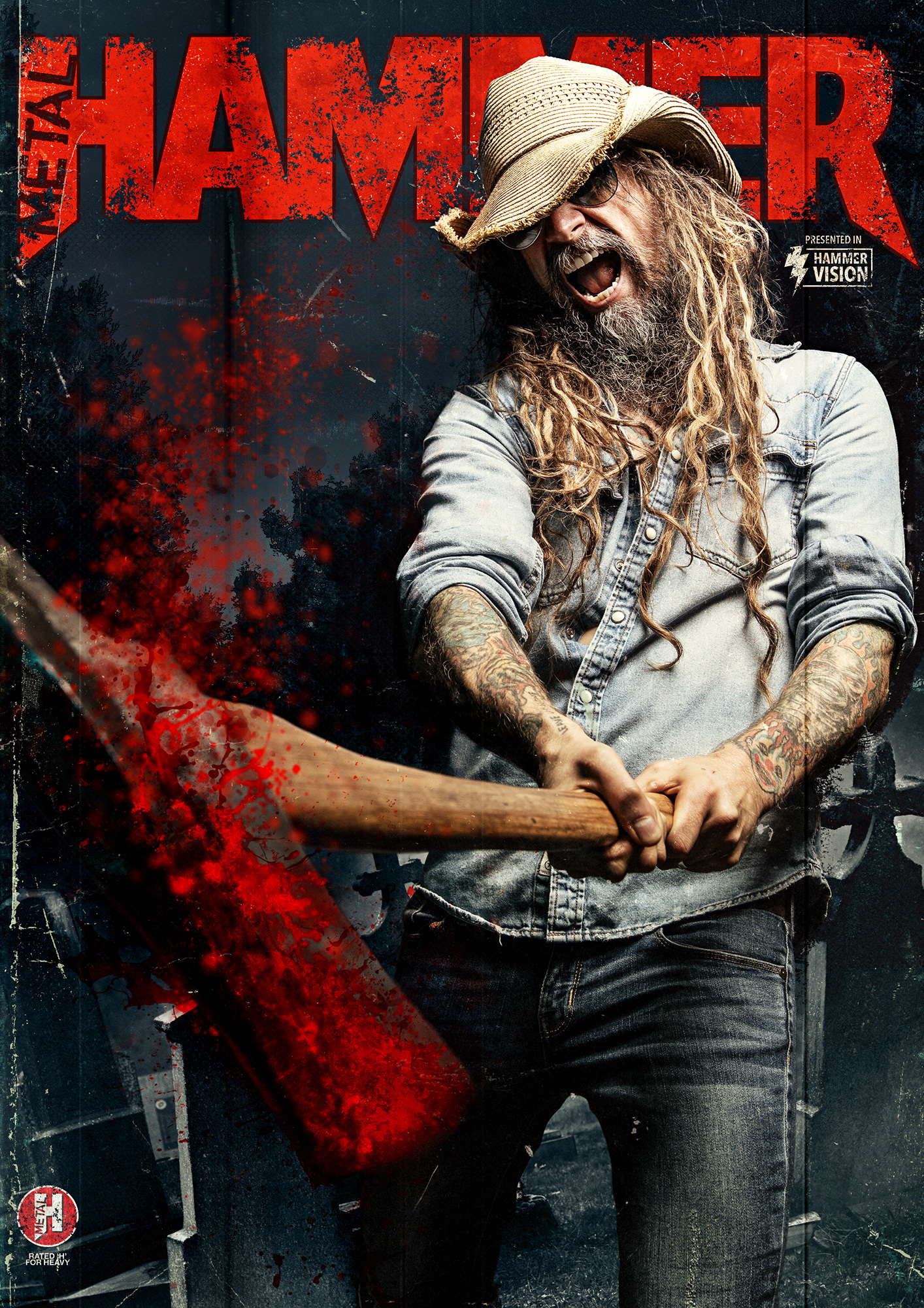 Magictorch : Illustration and Motion - Metal Hammer: Rob Zombie