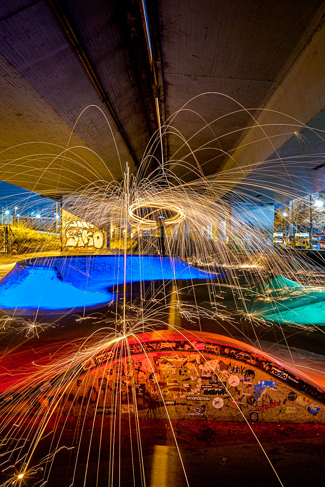 Berlin unter der Brücke