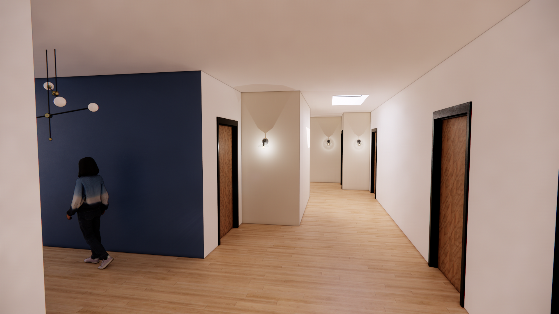 Single Occupant Hallway