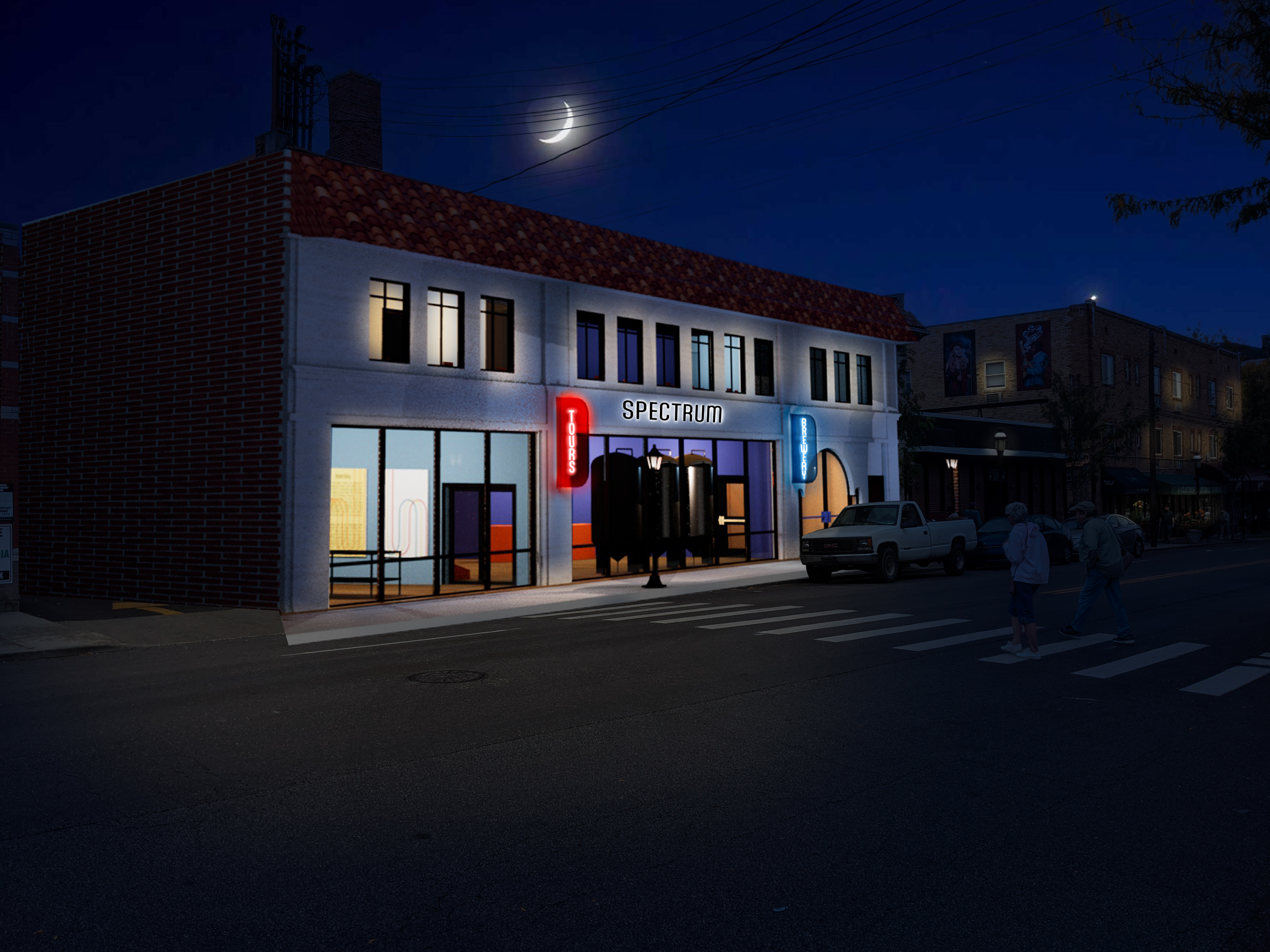 Exterior During Night