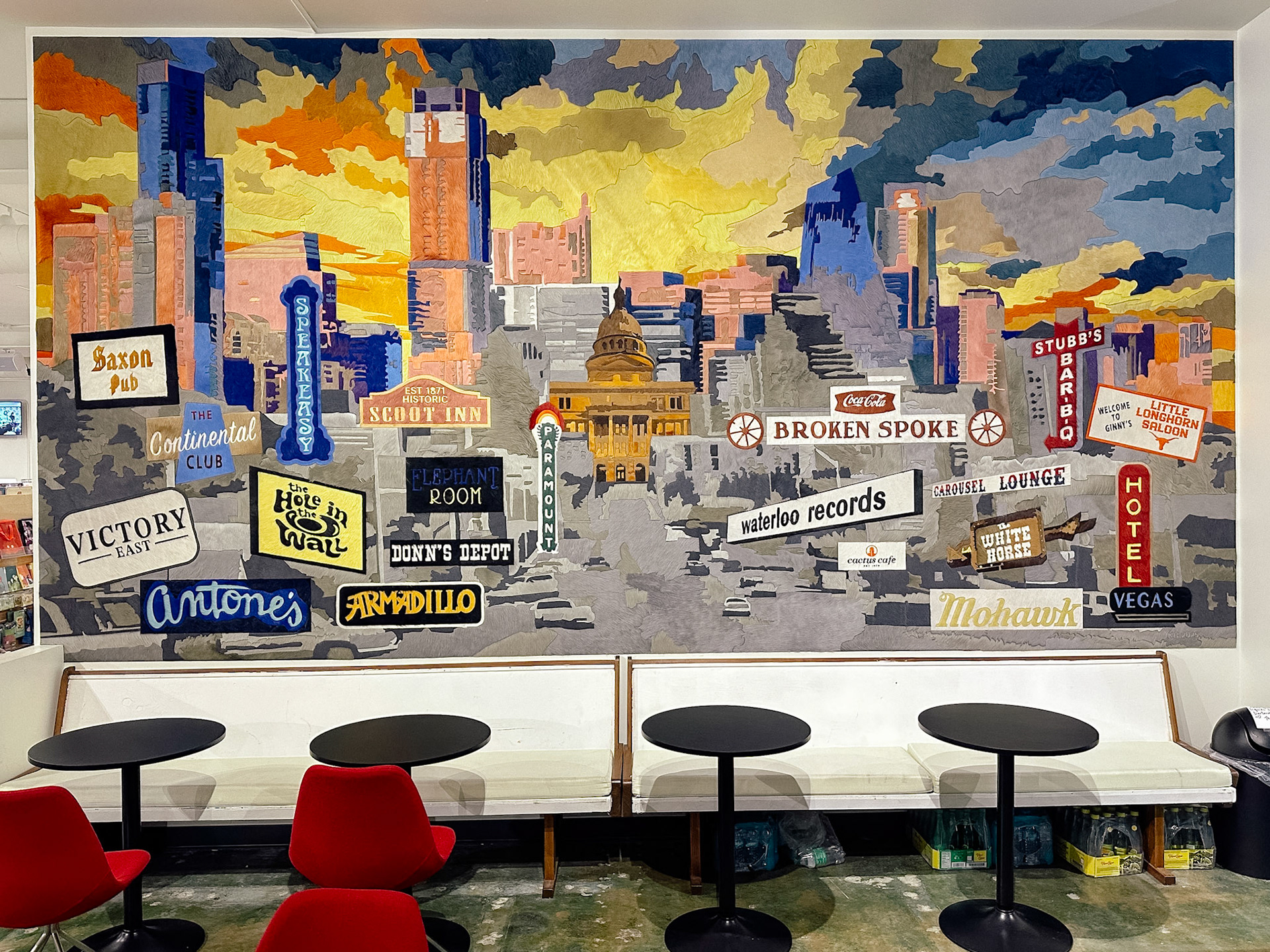 At Waterloo Records iPhone