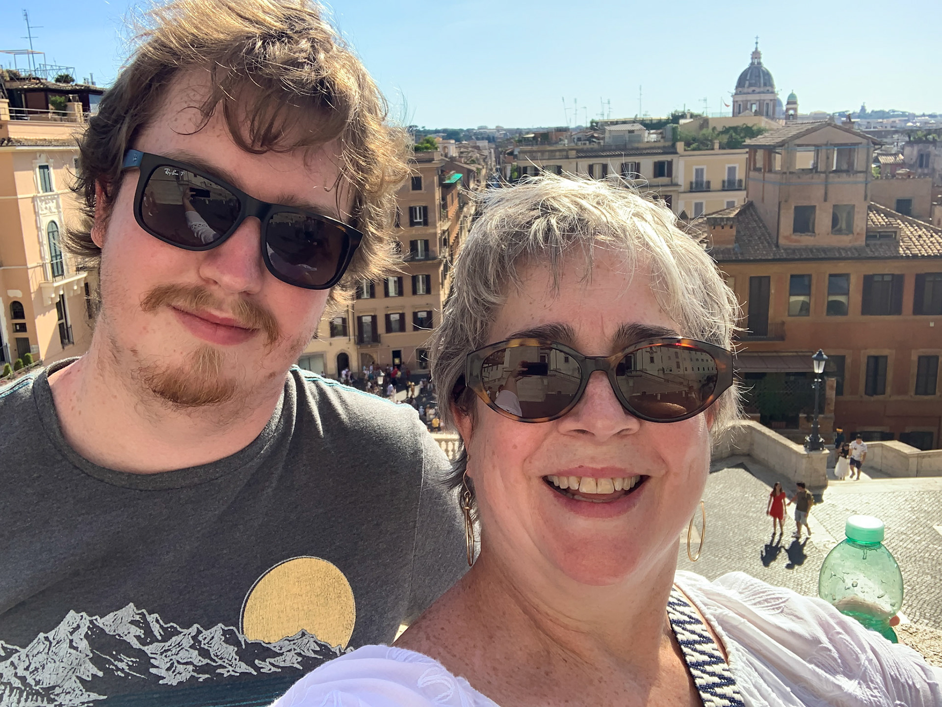 On Top of the Spanish Steps