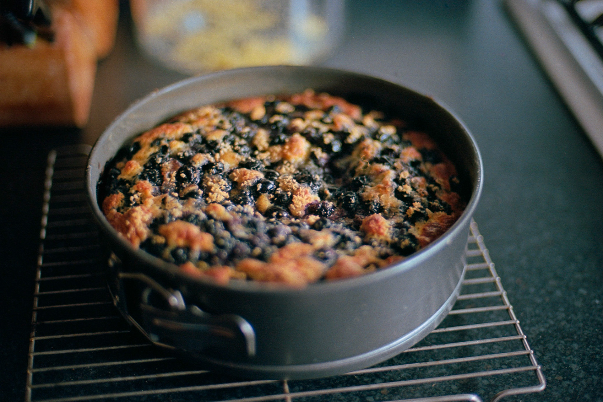 Blueberry Ricotta Cake