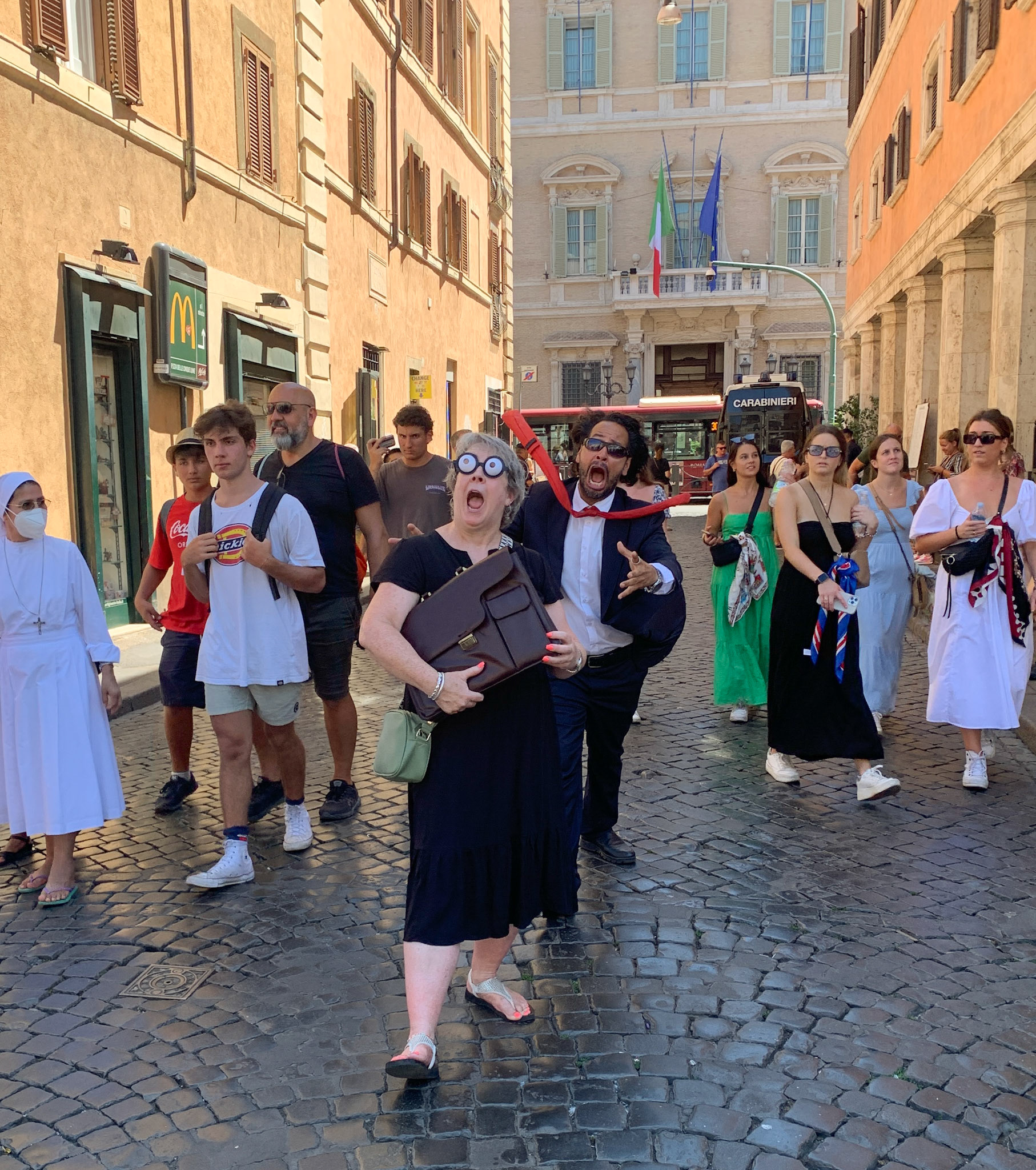 Paula Becomes a Street Performer