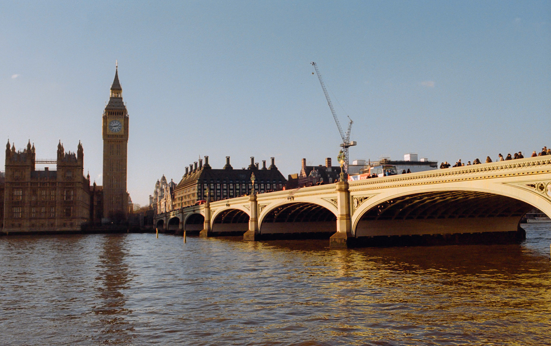 Westminster Bridge. Film.
