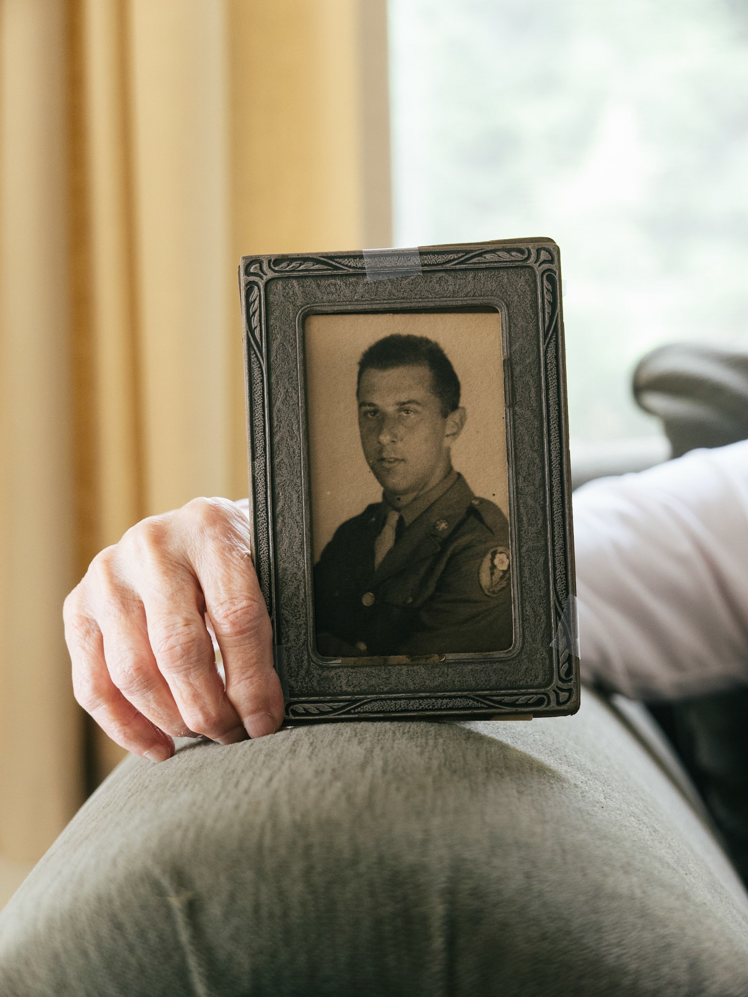 Uncle Ralph while in the Army in WW2