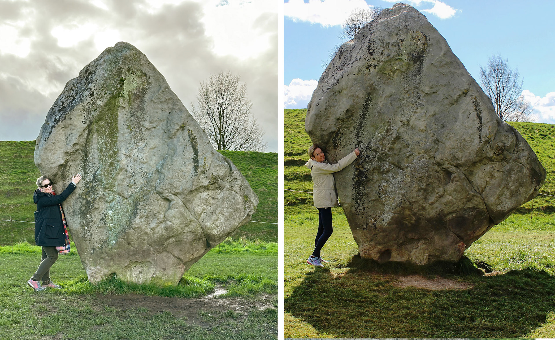 Avebury, 8 years apart