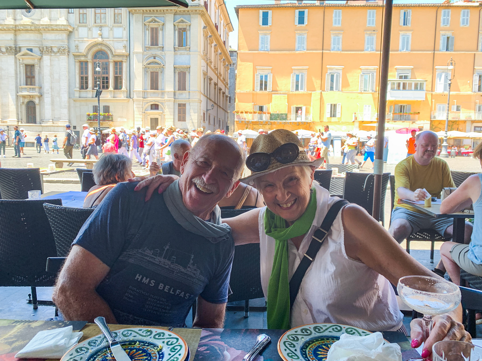 Lunch at Piazza Navona